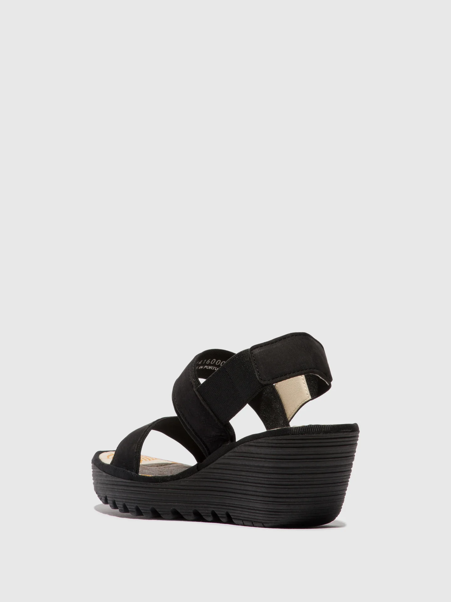 Sling-Back Sandals YACO416FLY BLACK - Image 3