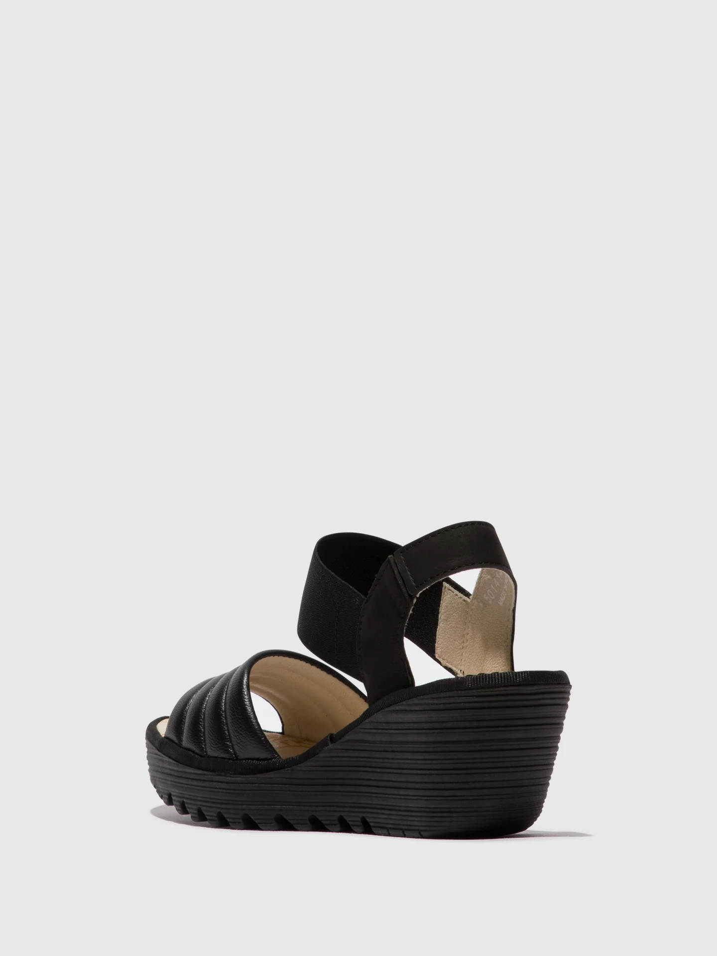 Sling-Back Sandals YIKO414FLY BLACK - Image 3