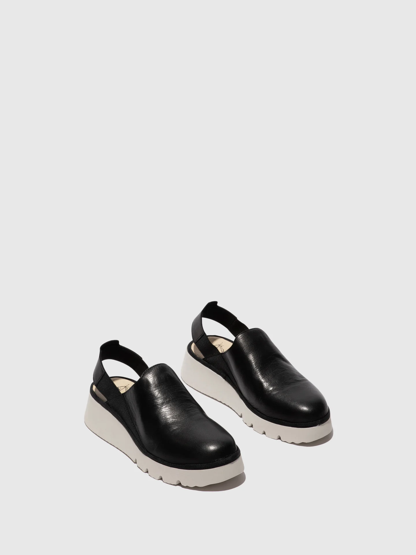 Sling-Back Shoes PLOG430FLY BLACK - Image 2