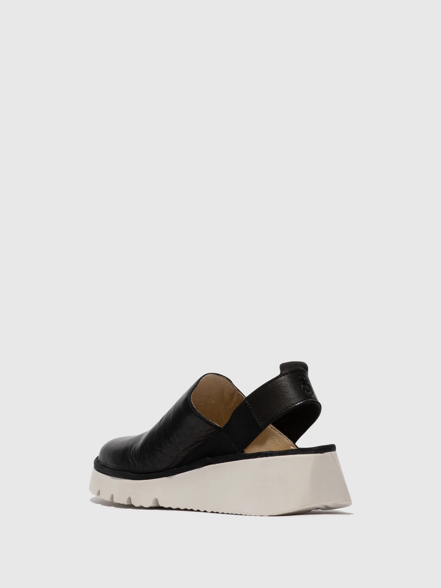 Sling-Back Shoes PLOG430FLY BLACK - Image 3