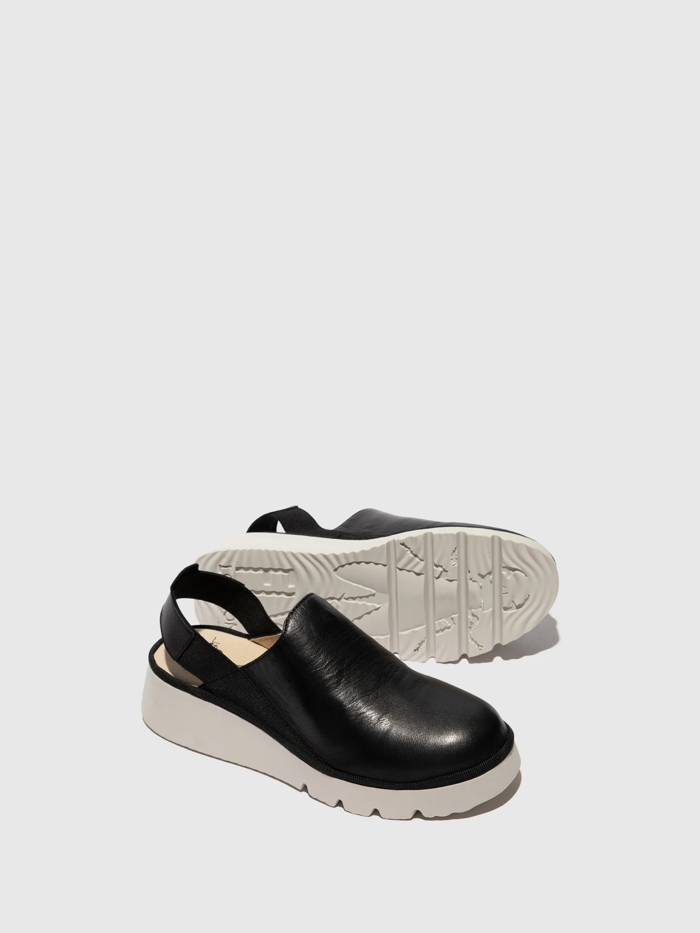 Sling-Back Shoes PLOG430FLY BLACK - Image 4