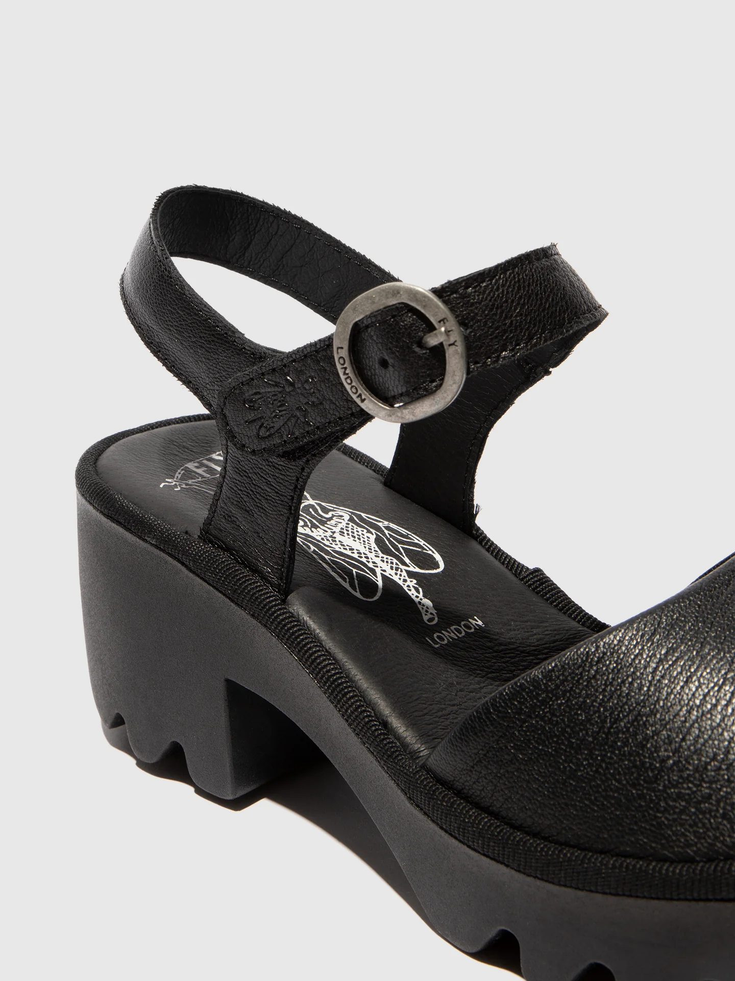 Sling-Back Shoes TAZI498FLY BLACK - Image 4