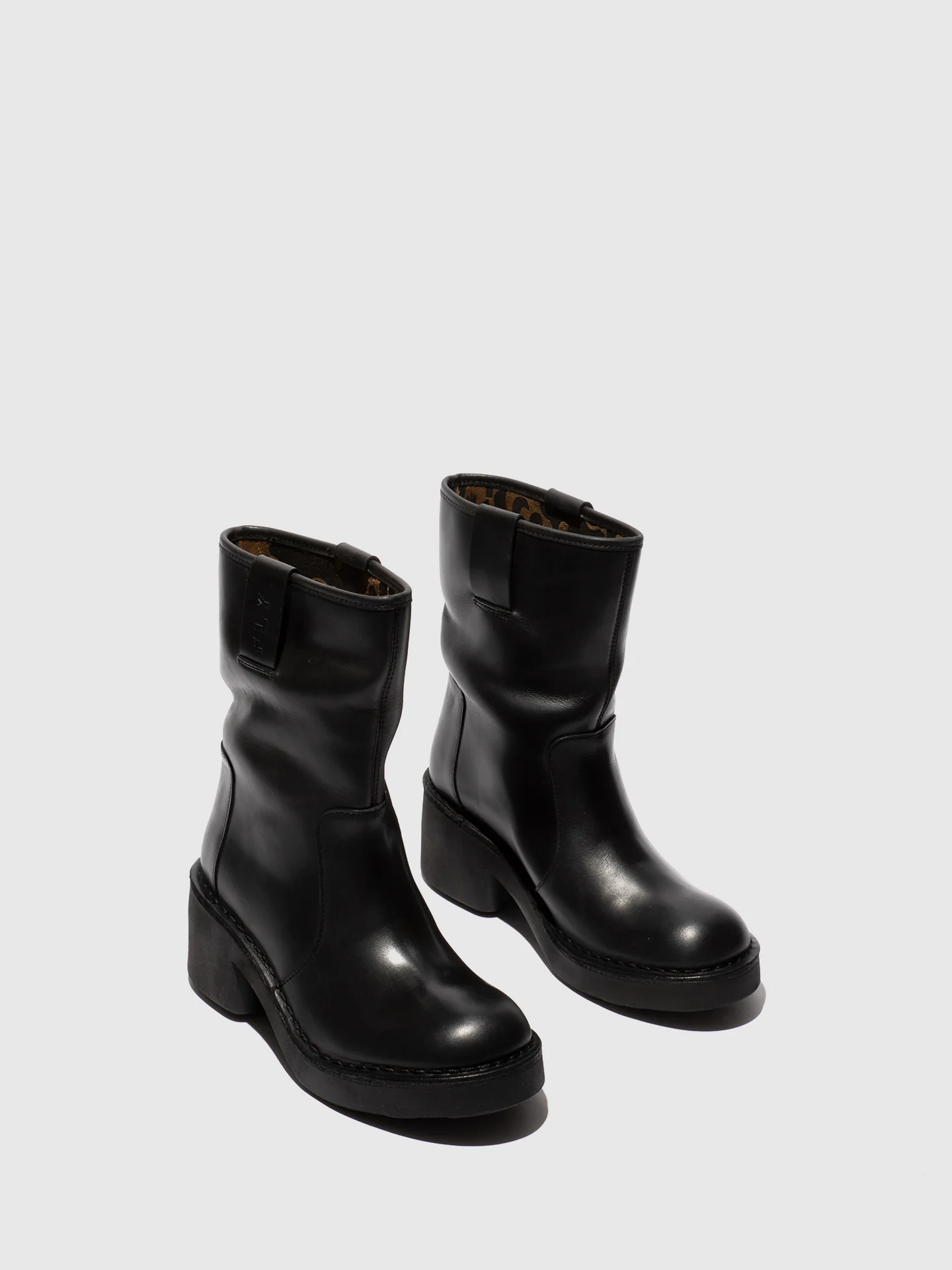 Slip-on Ankle Boots NECH193FLY BLACK - Image 2