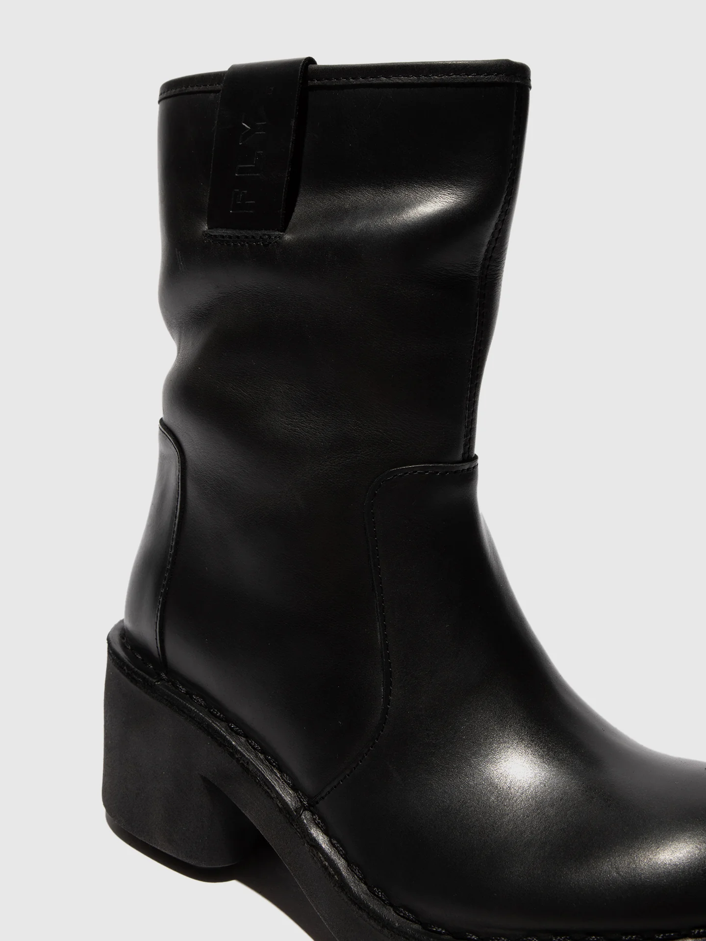 Slip-on Ankle Boots NECH193FLY BLACK - Image 4