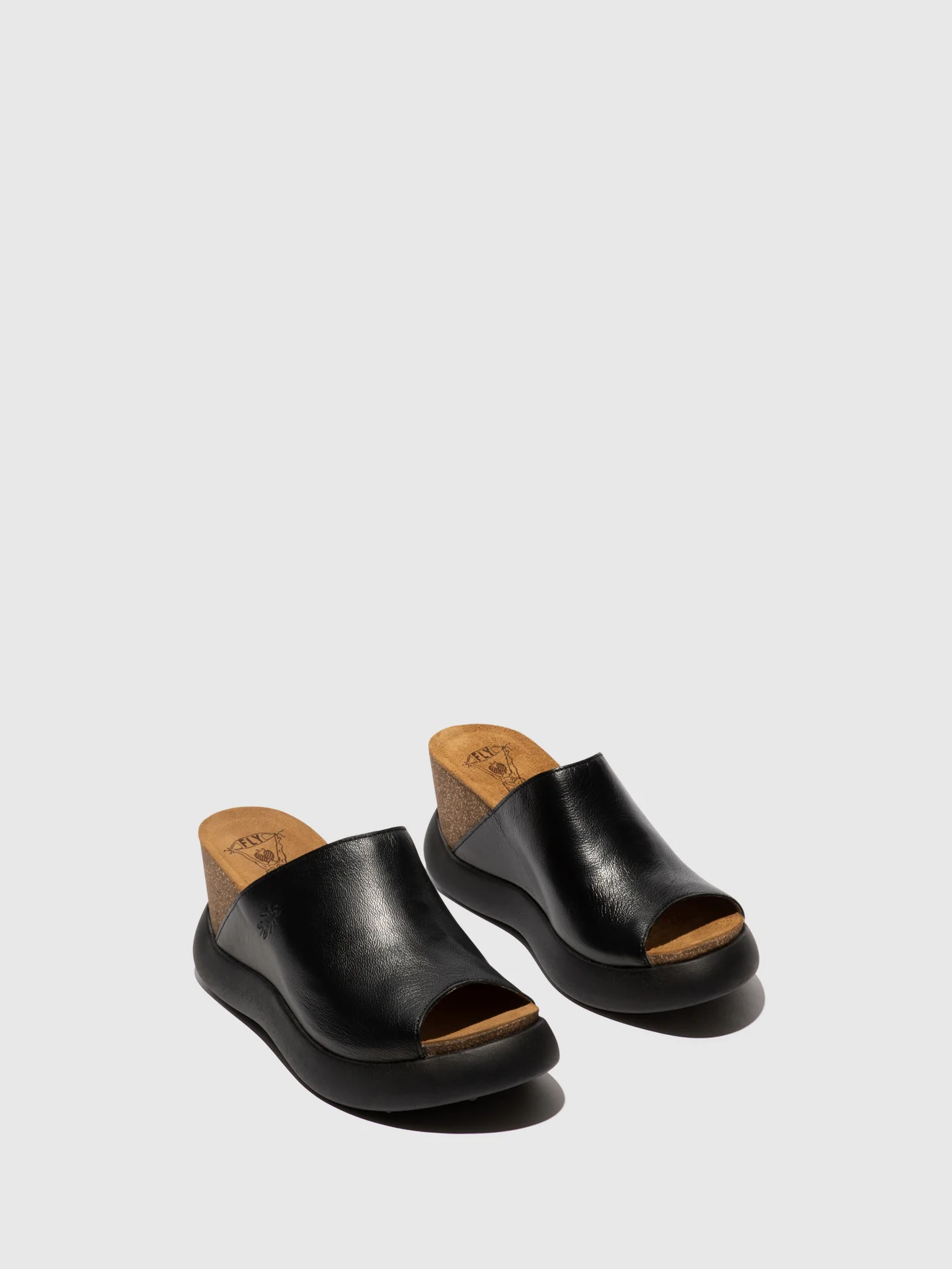Slip-on Mules GINO966FLY BLACK - Image 2