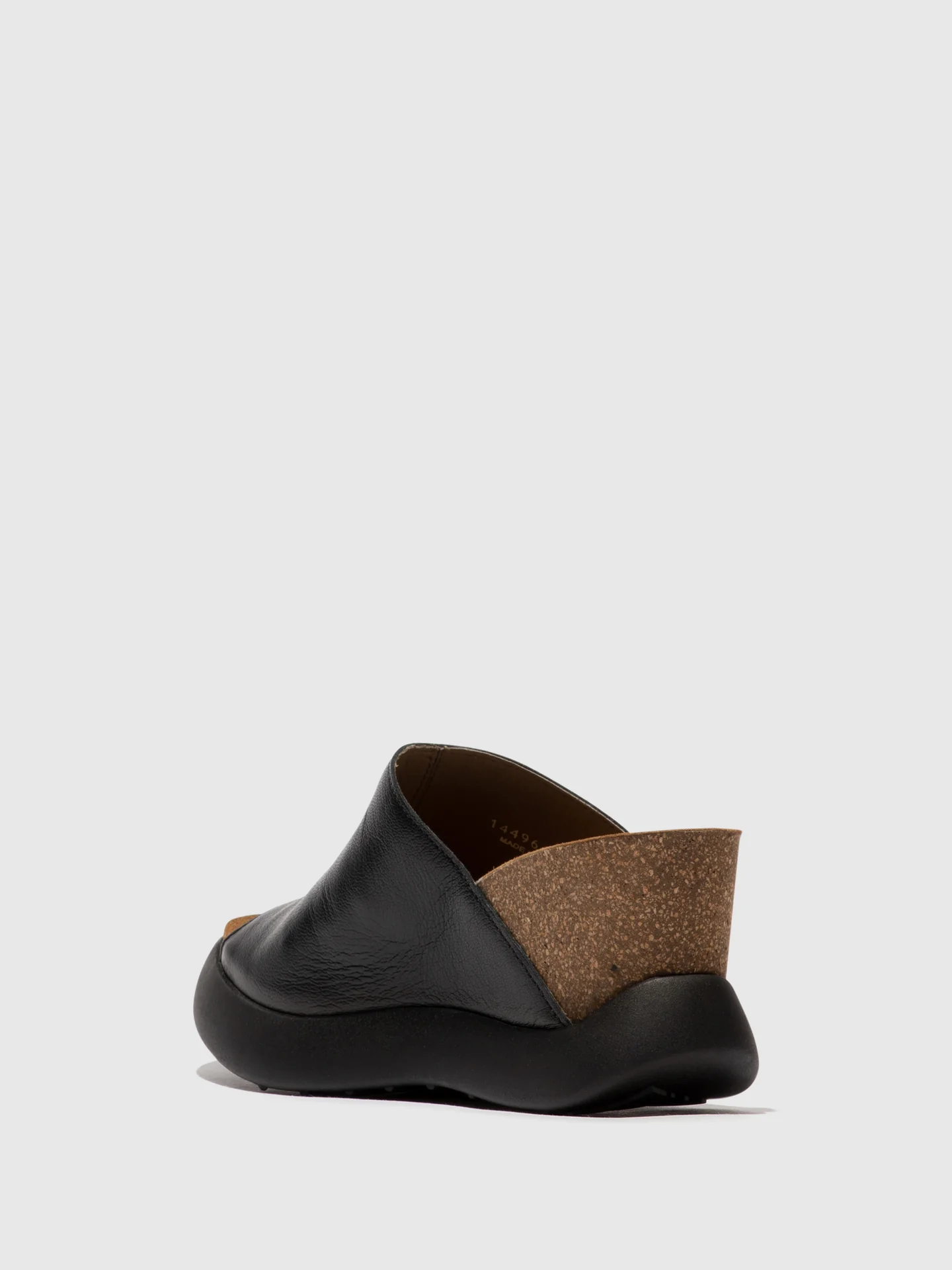 Slip-on Mules GINO966FLY BLACK - Image 3