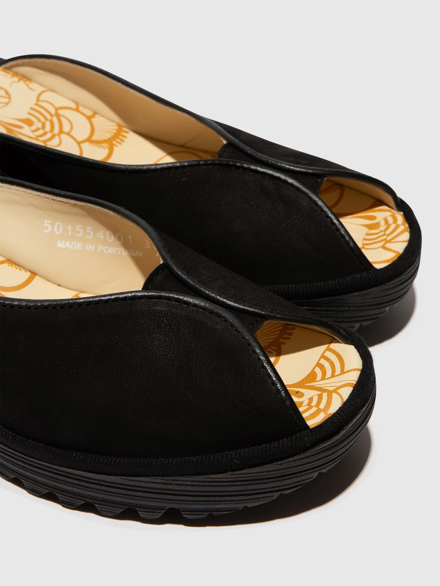 Slip-on Mules YOUN554FLY BLACK - Image 4