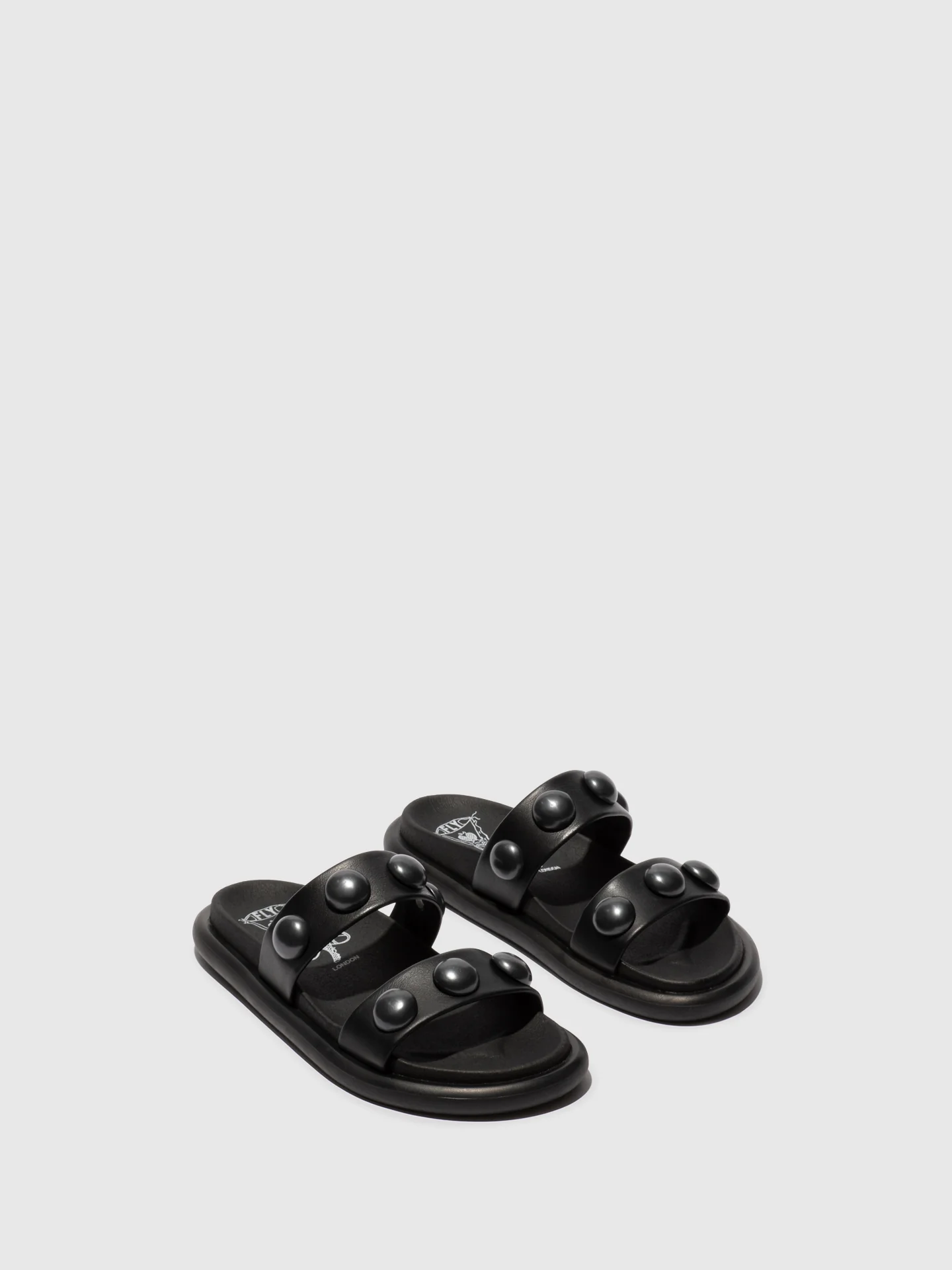 Slip-on Sandals PLAI071FLY BLACK - Image 2