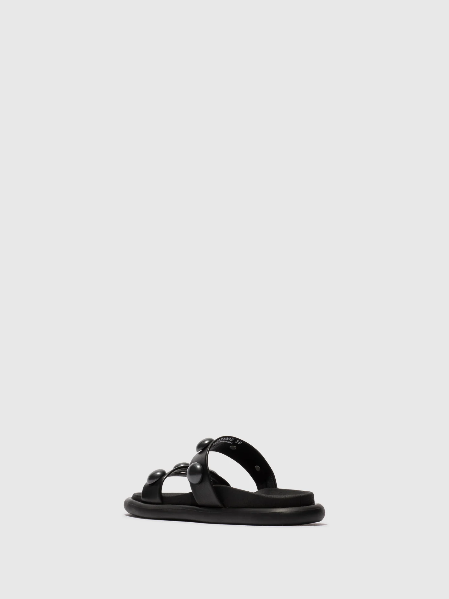 Slip-on Sandals PLAI071FLY BLACK - Image 3