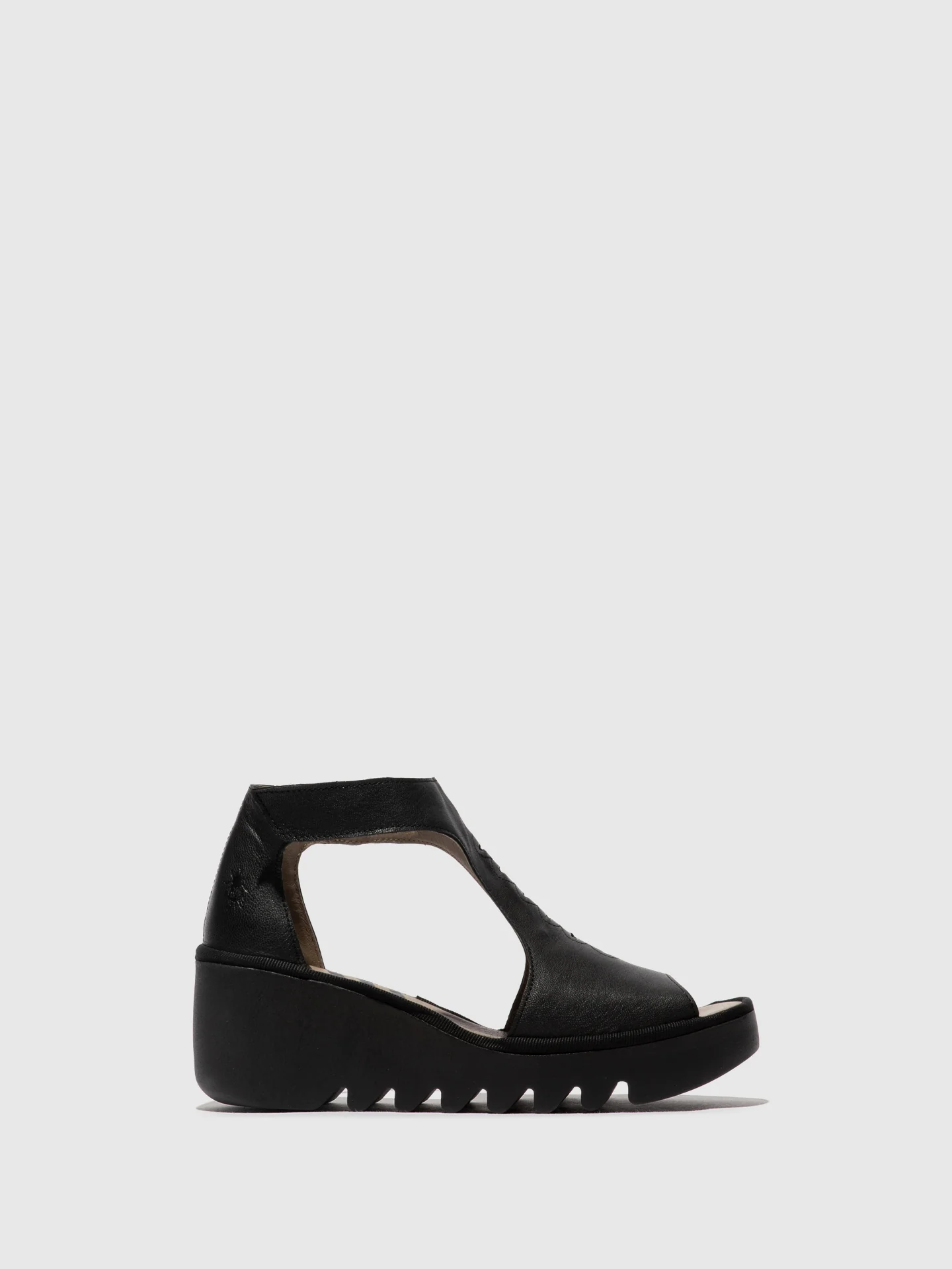 T-Strap Sandals BEZO306FLY BLACK