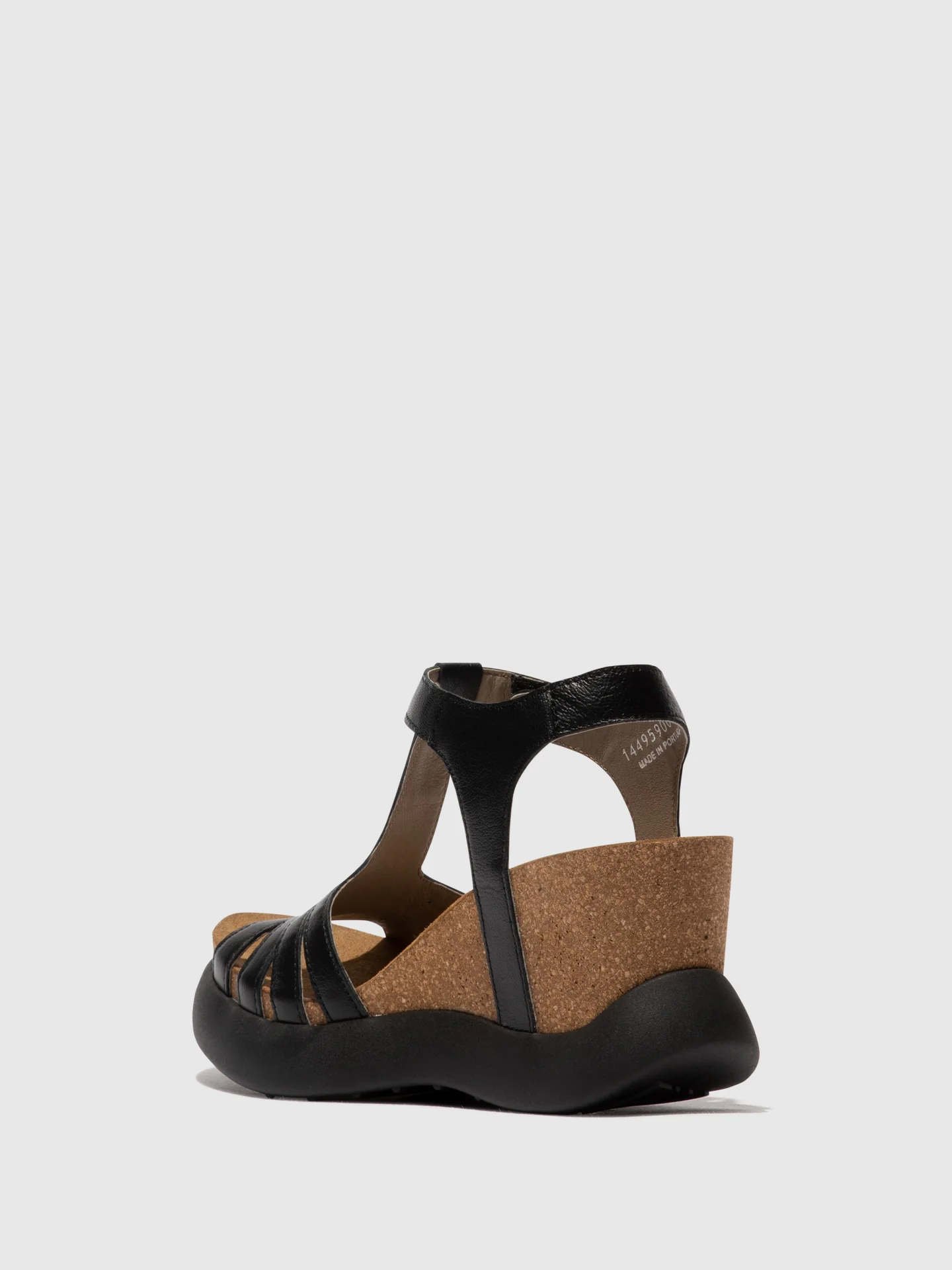 T-Strap Sandals GAIT959FLY BLACK - Image 3