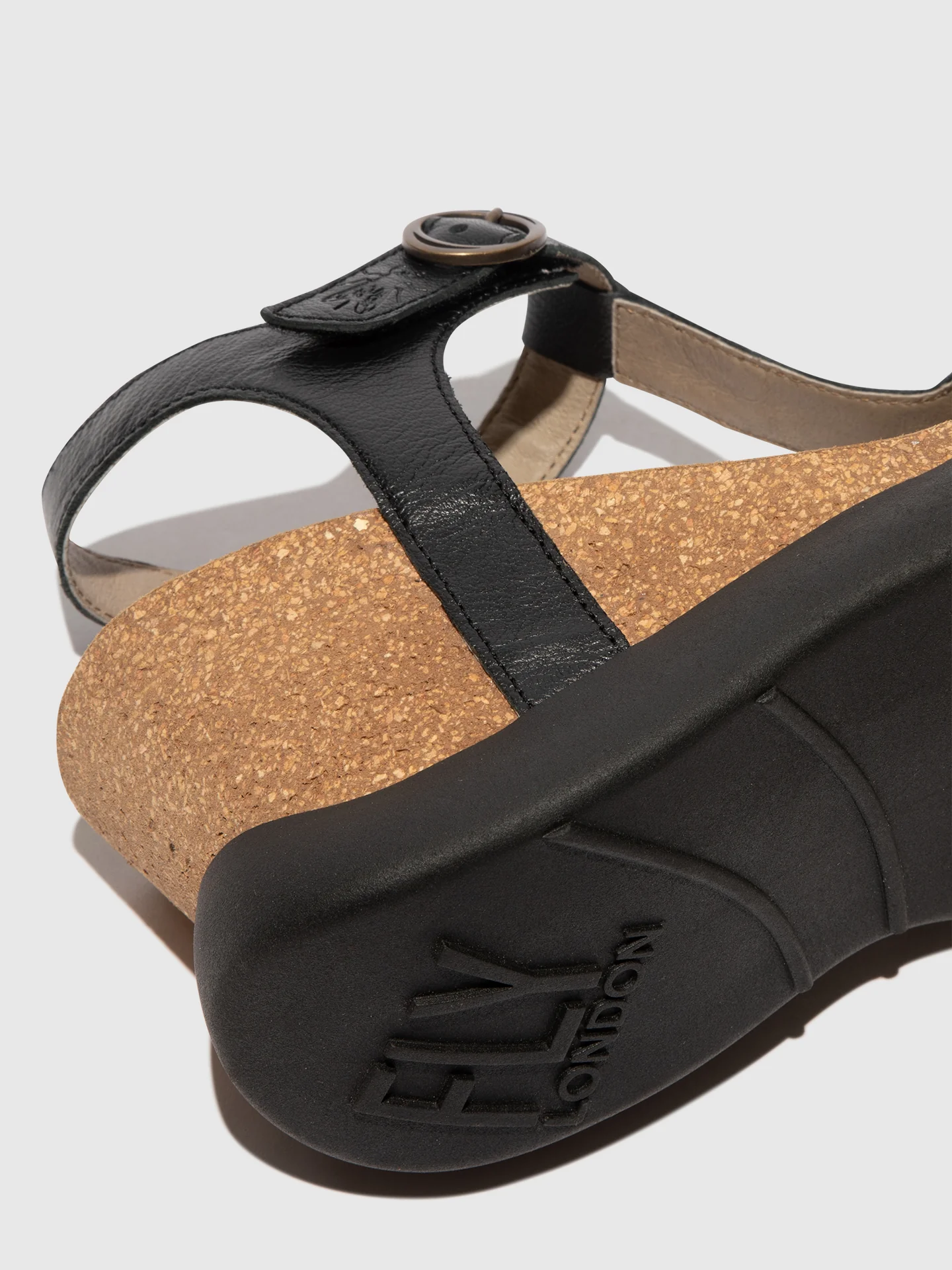 T-Strap Sandals GAIT959FLY BLACK - Image 4