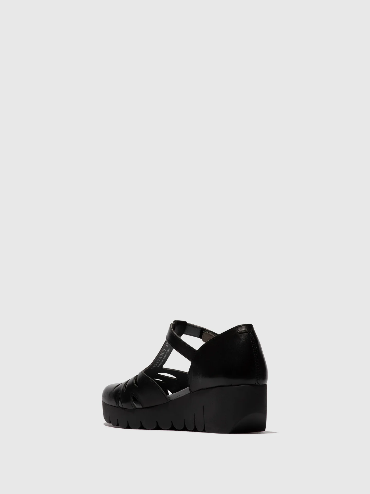 T-Strap Sandals VELT224FLY BLACK - Image 3