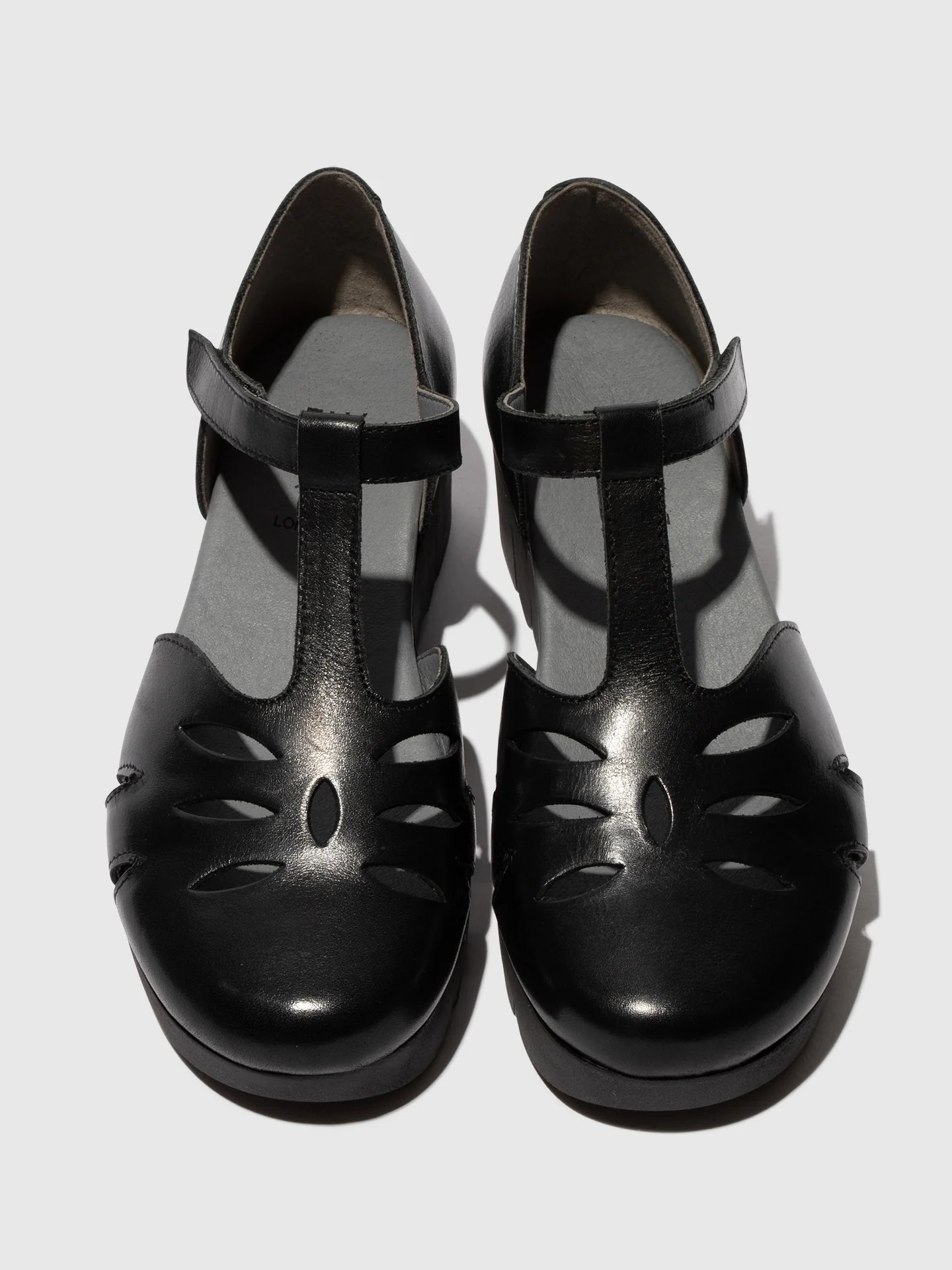 T-Strap Sandals VELT224FLY BLACK - Image 4