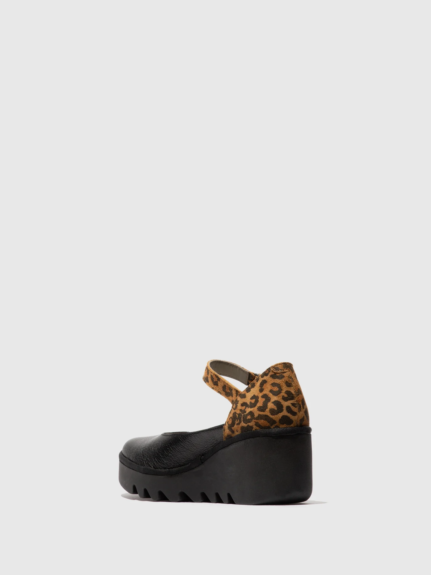 Buckle Shoes BAWO543FLY BLACK/TAN - Image 3