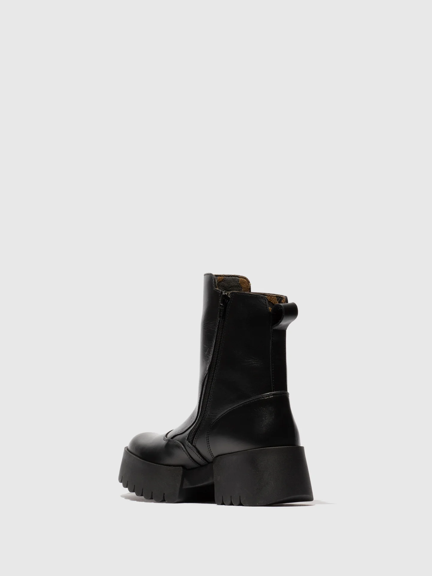 Velcro Ankle Boots EGLI124FLY BLACK - Image 3