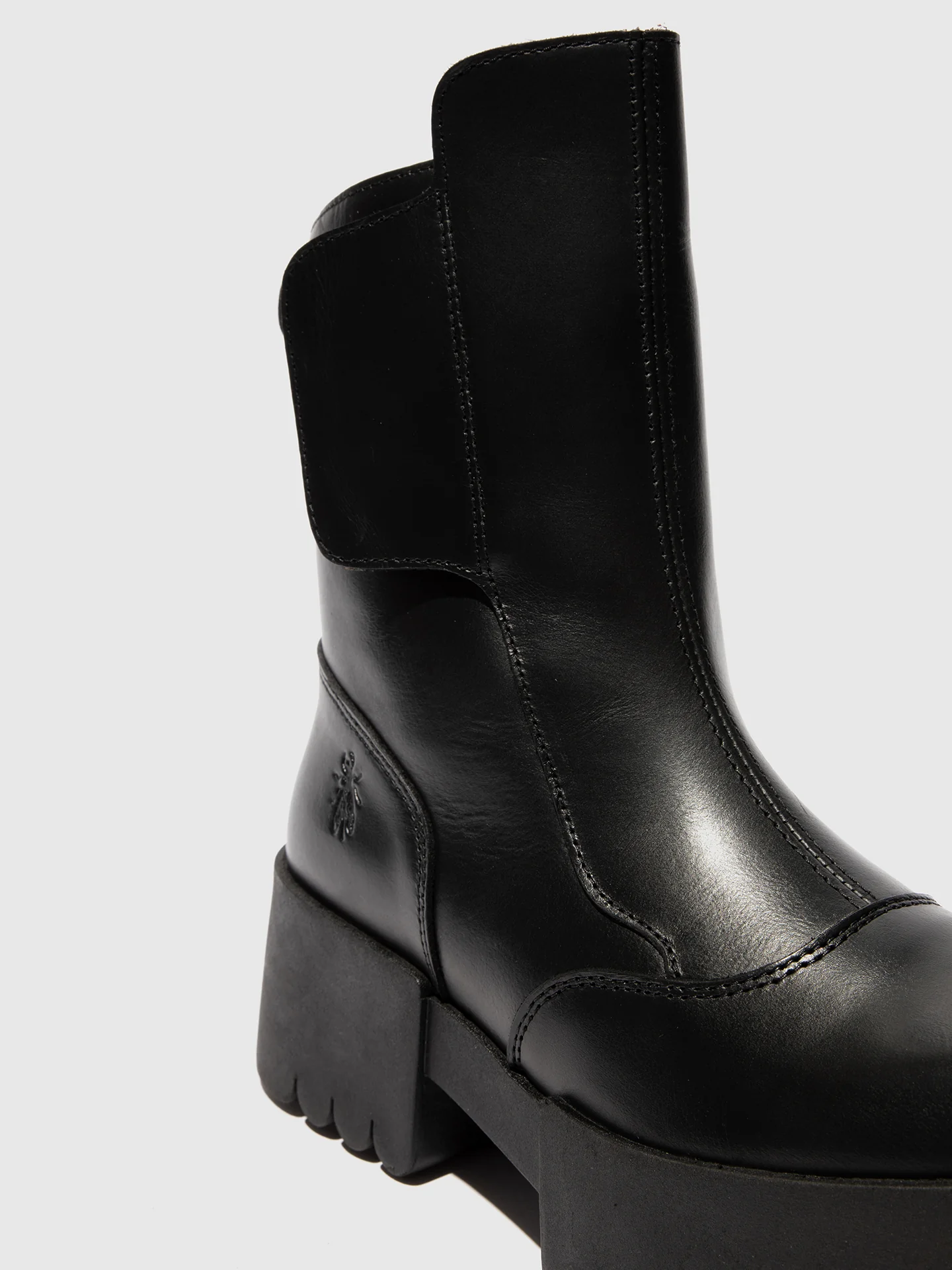 Velcro Ankle Boots EGLI124FLY BLACK - Image 4