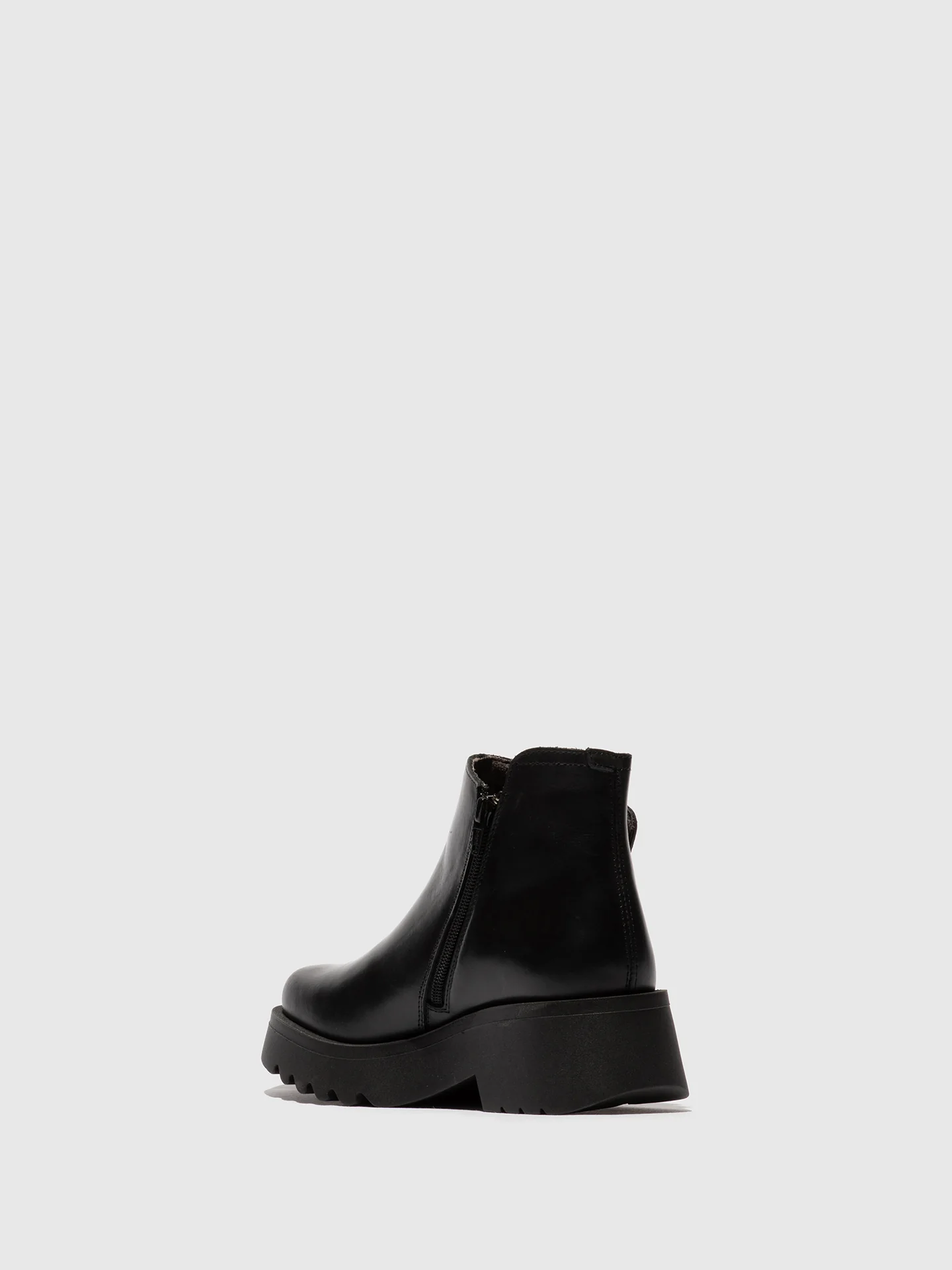 Velcro Ankle Boots MUFE363FLY BLACK - Image 3