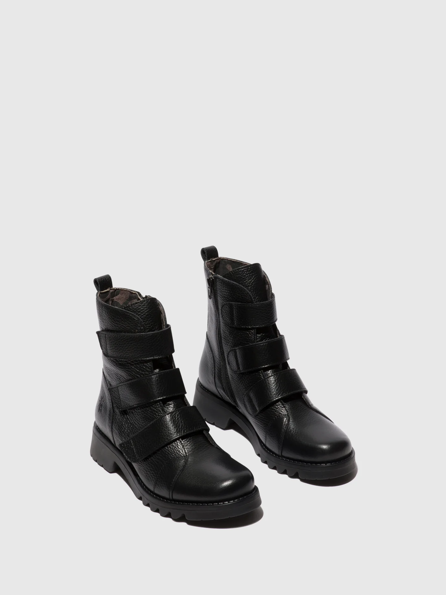 Velcro Ankle Boots RACH790FLY BLACK - Image 2