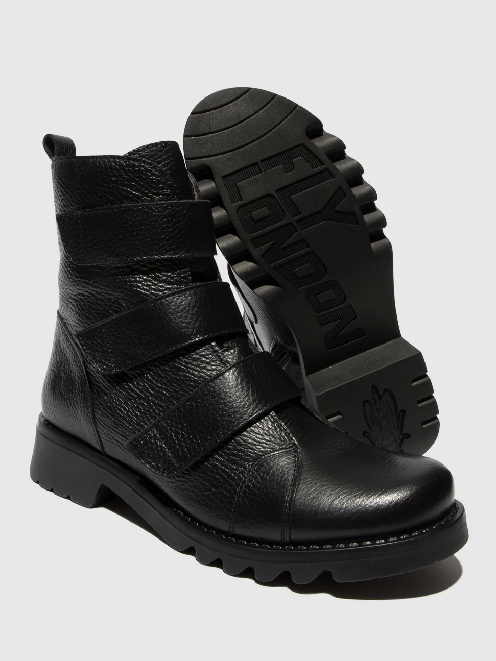Velcro Ankle Boots RACH790FLY BLACK - Image 4