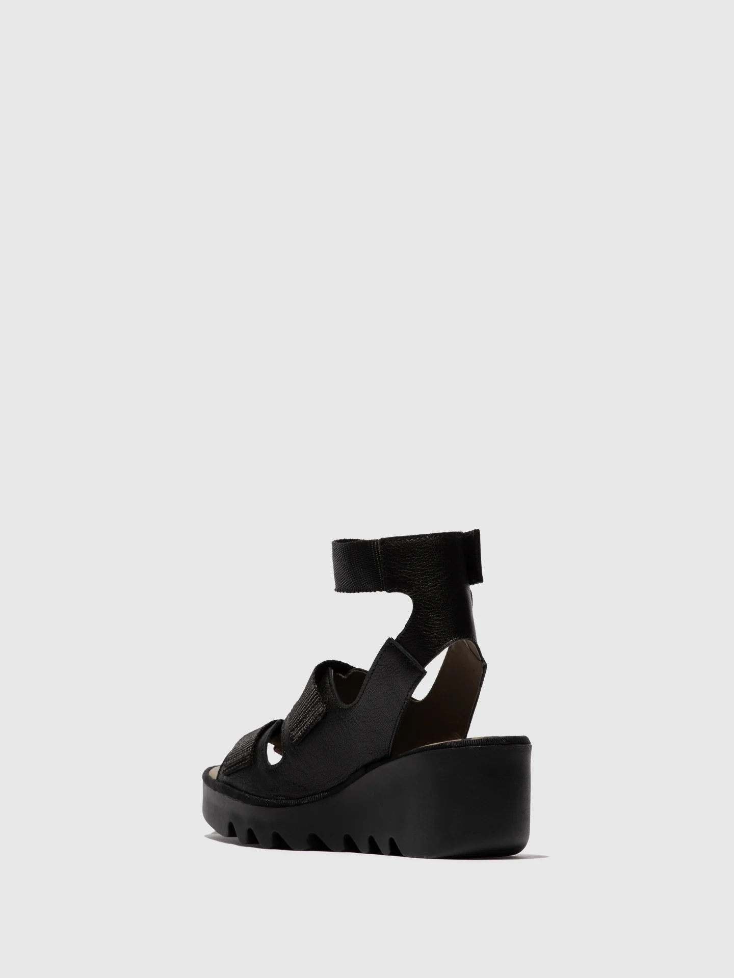 Velcro Sandals BECH474FLY BLACK - Image 3
