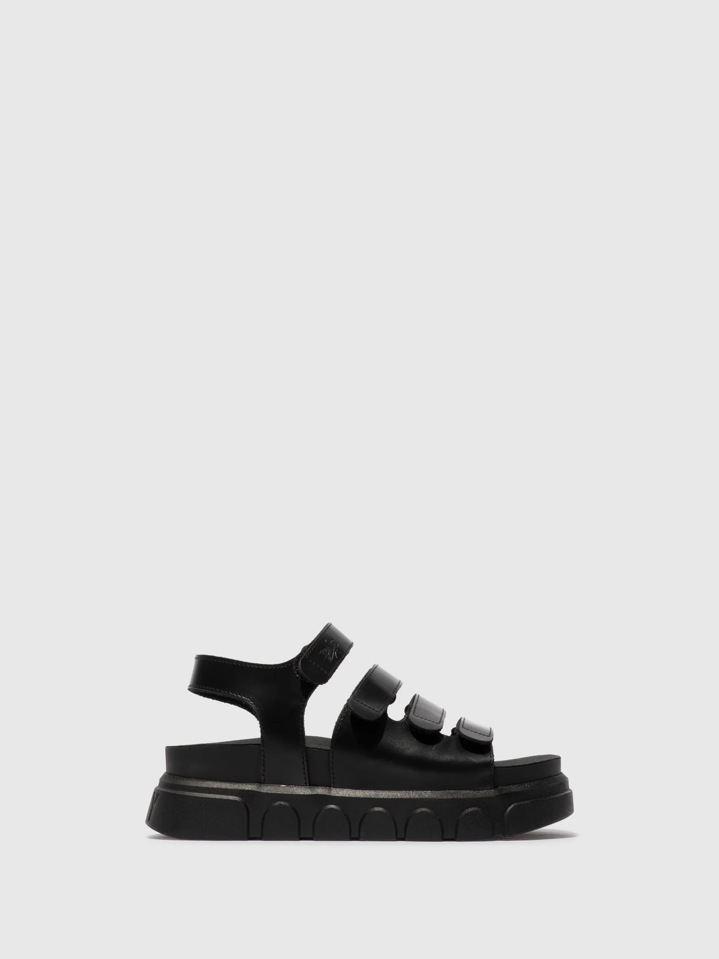Velcro Sandals CLAD038FLY BLACK