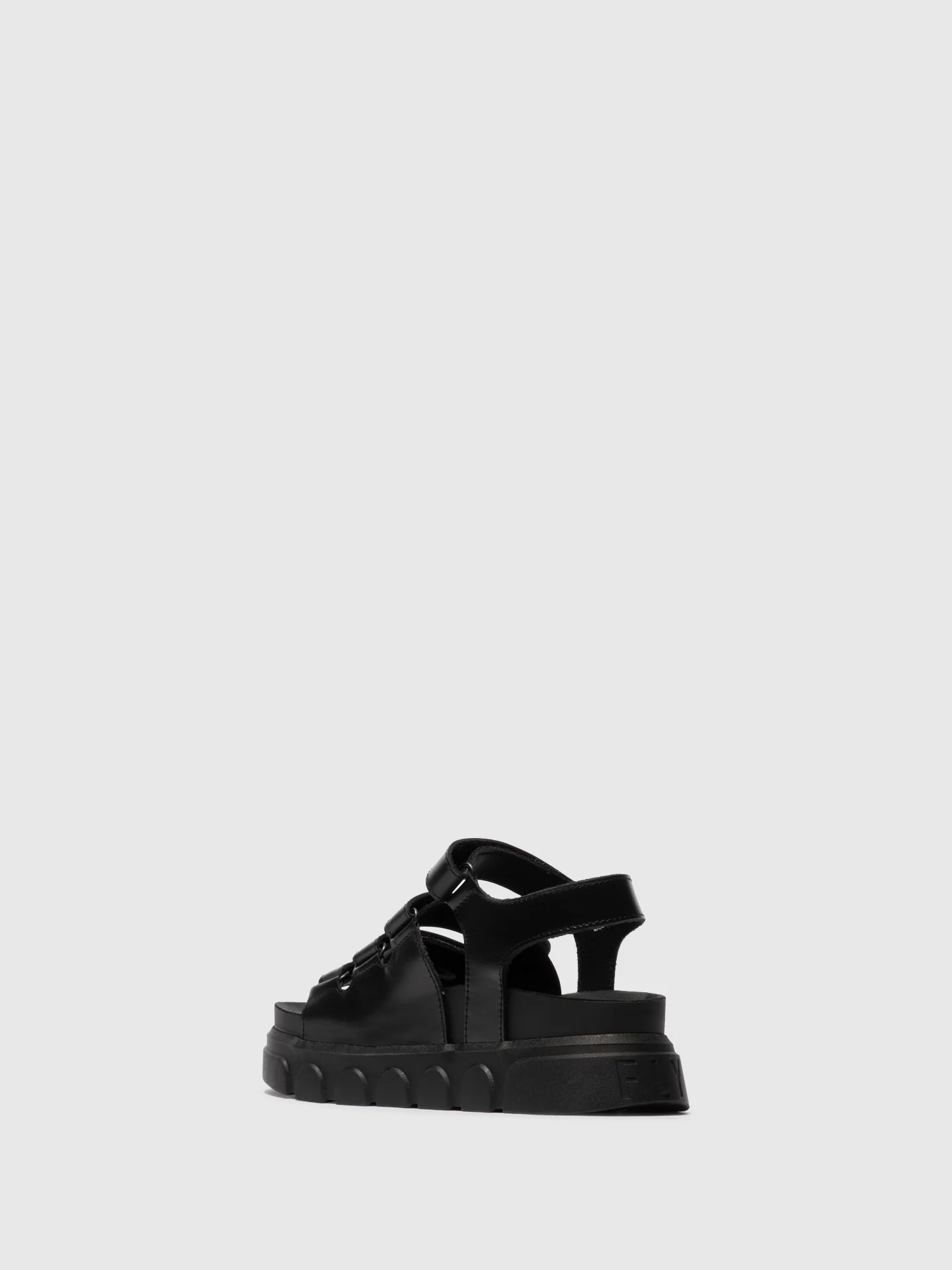 Velcro Sandals CLAD038FLY BLACK - Image 3