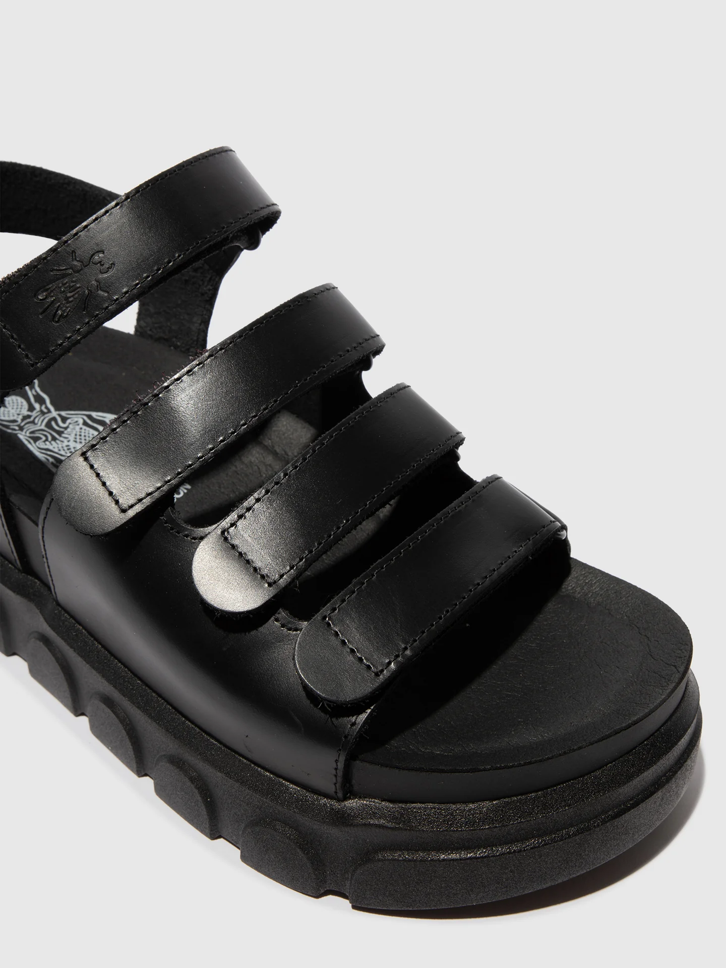 Velcro Sandals CLAD038FLY BLACK - Image 4