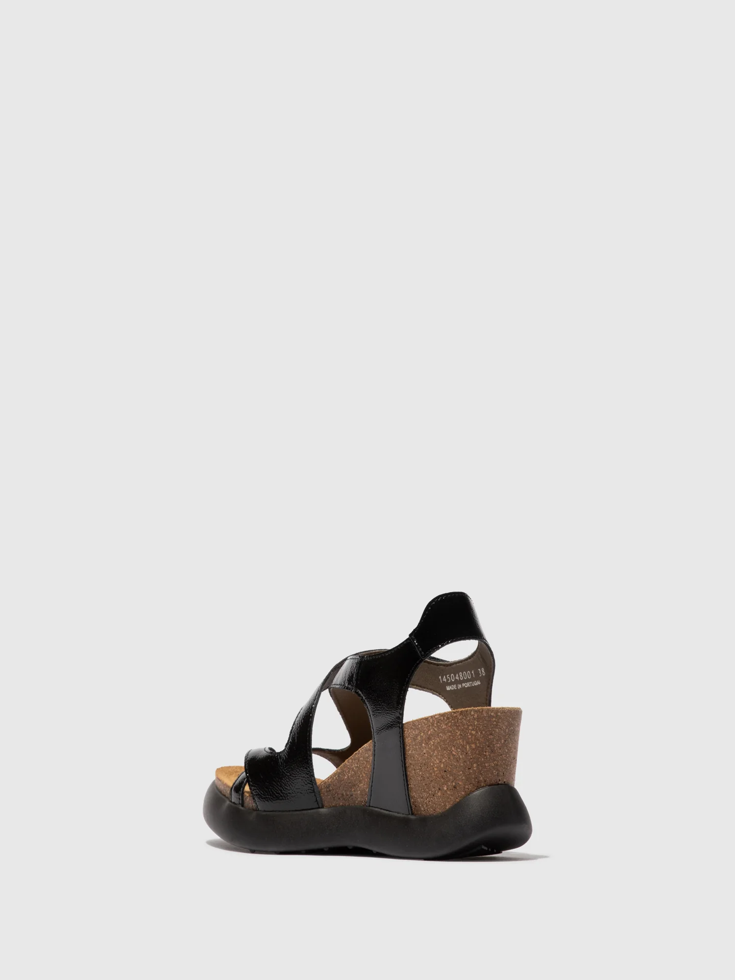 Velcro Sandals GAVI048FLY BLACK - Image 3