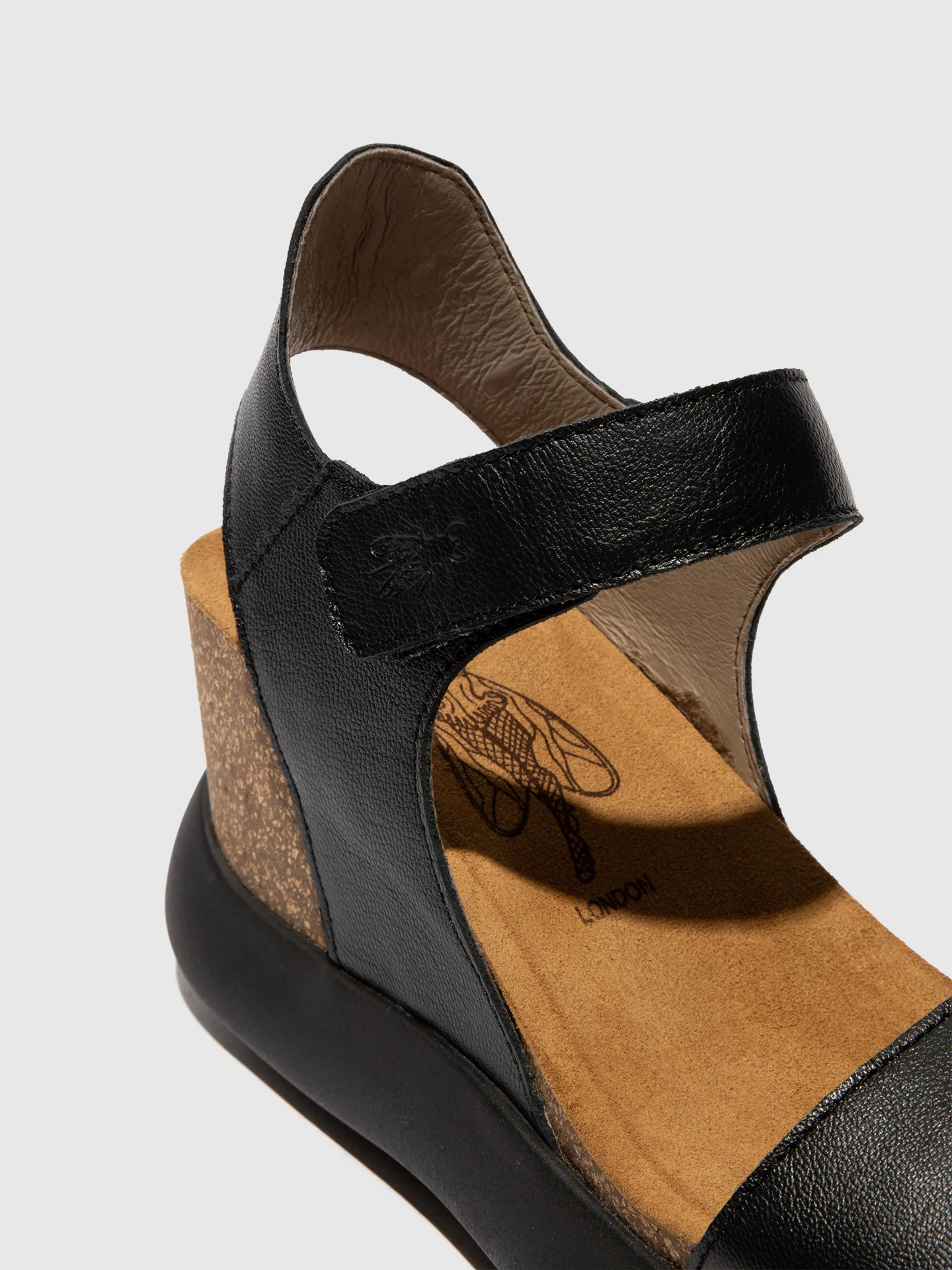 Velcro Sandals GOGO967FLY BLACK - Image 4