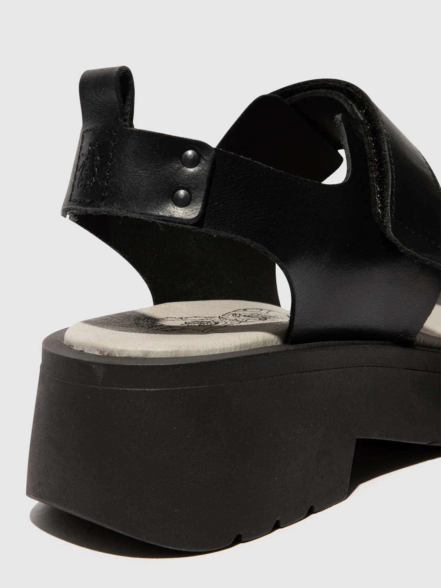 Velcro Sandals MEKA857FLY BLACK - Image 4