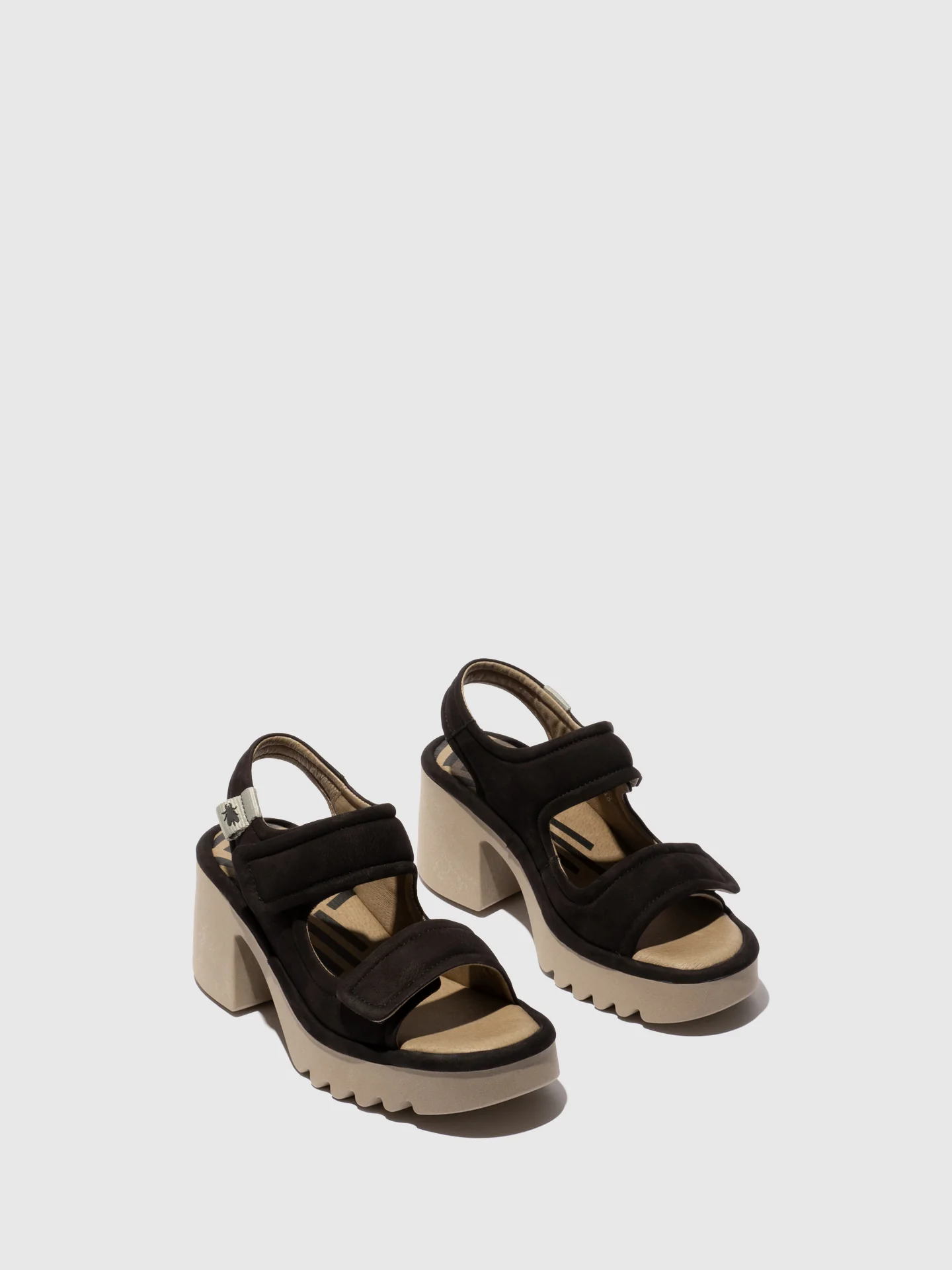 Velcro Sandals MICH501FLY BLACK - Image 2