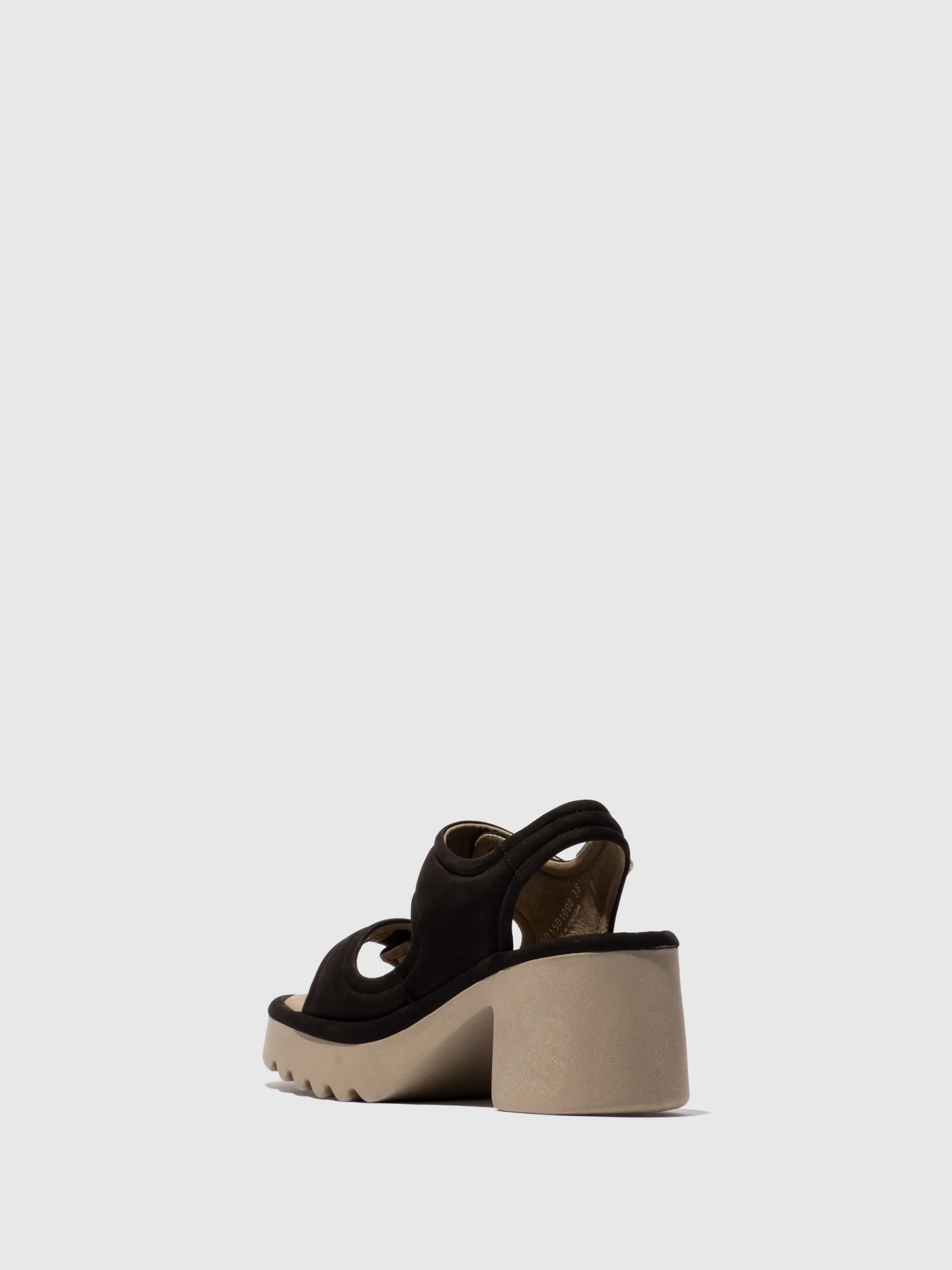 Velcro Sandals MICH501FLY BLACK - Image 3