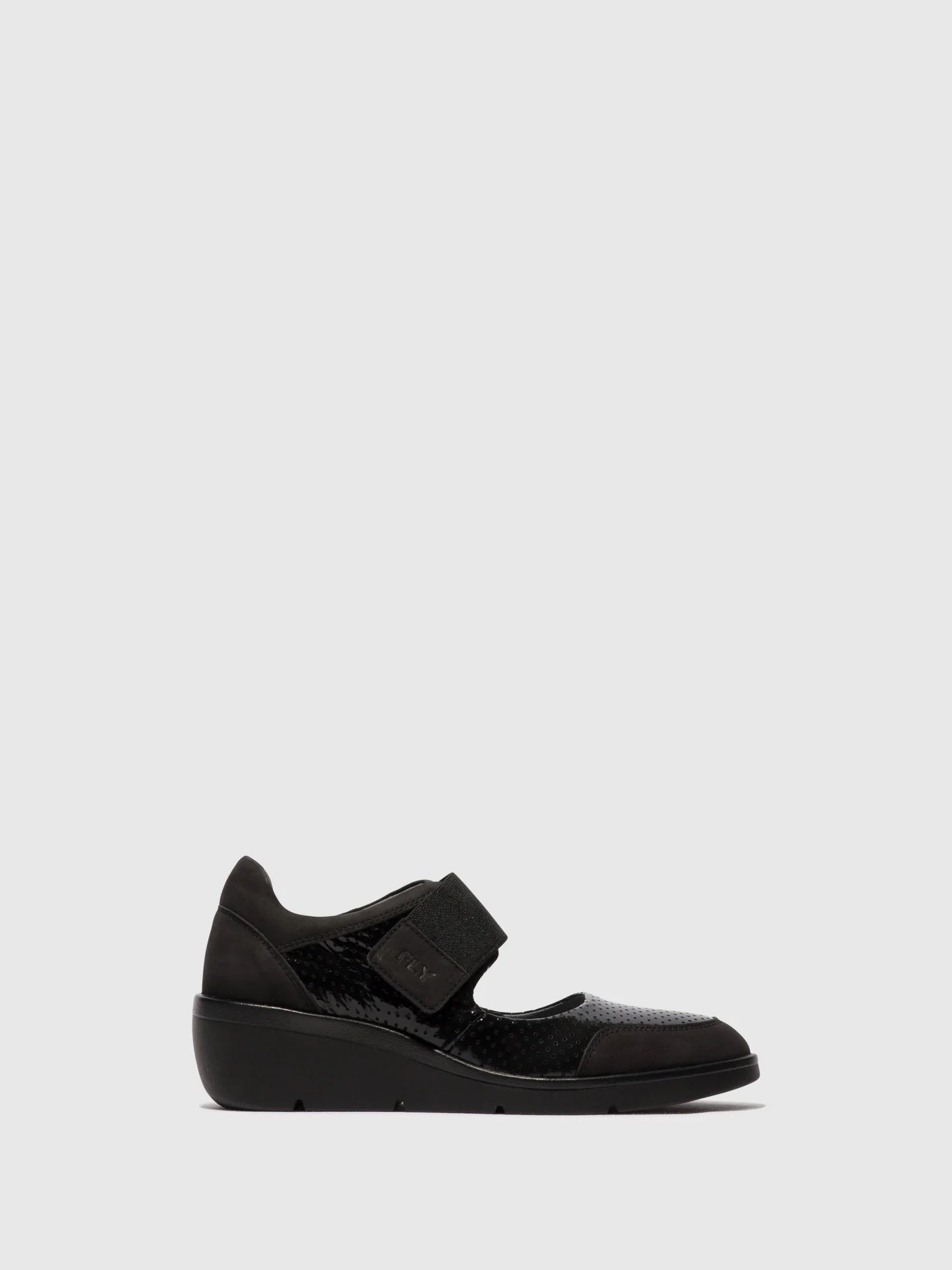 Velcro Shoes NAJE583FLY BLACK