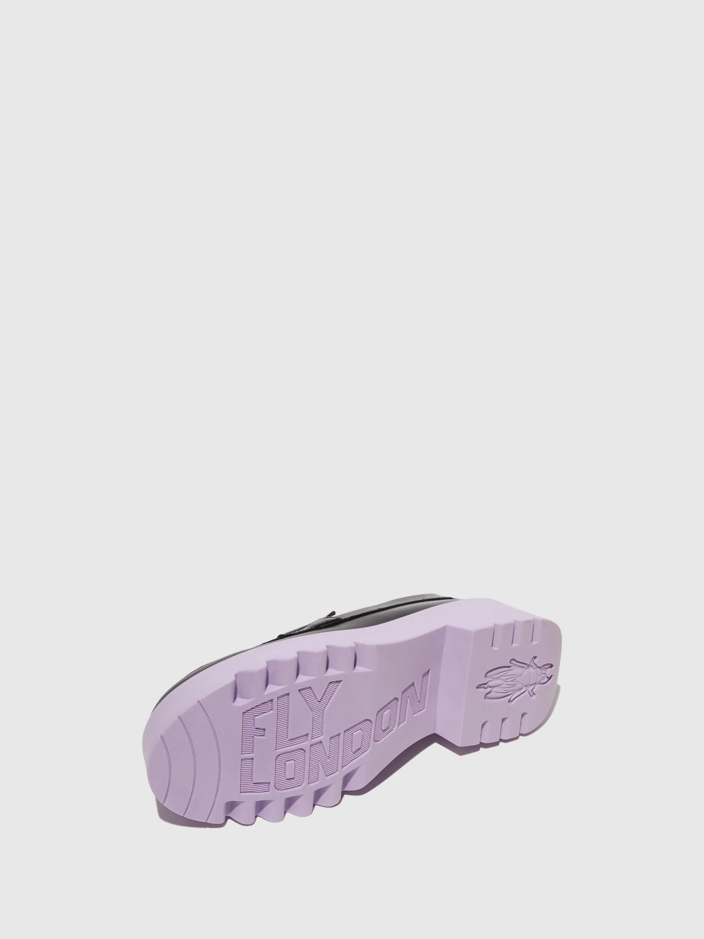 Loafers Shoes MOAT948FLY BLACK (VIOLET SOLE) - Image 4