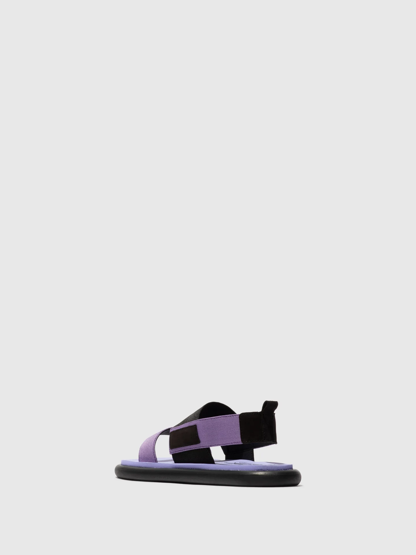 Sling-Back Sandals OICH064FLY BLACK/VIOLET/VIOLET - Image 3