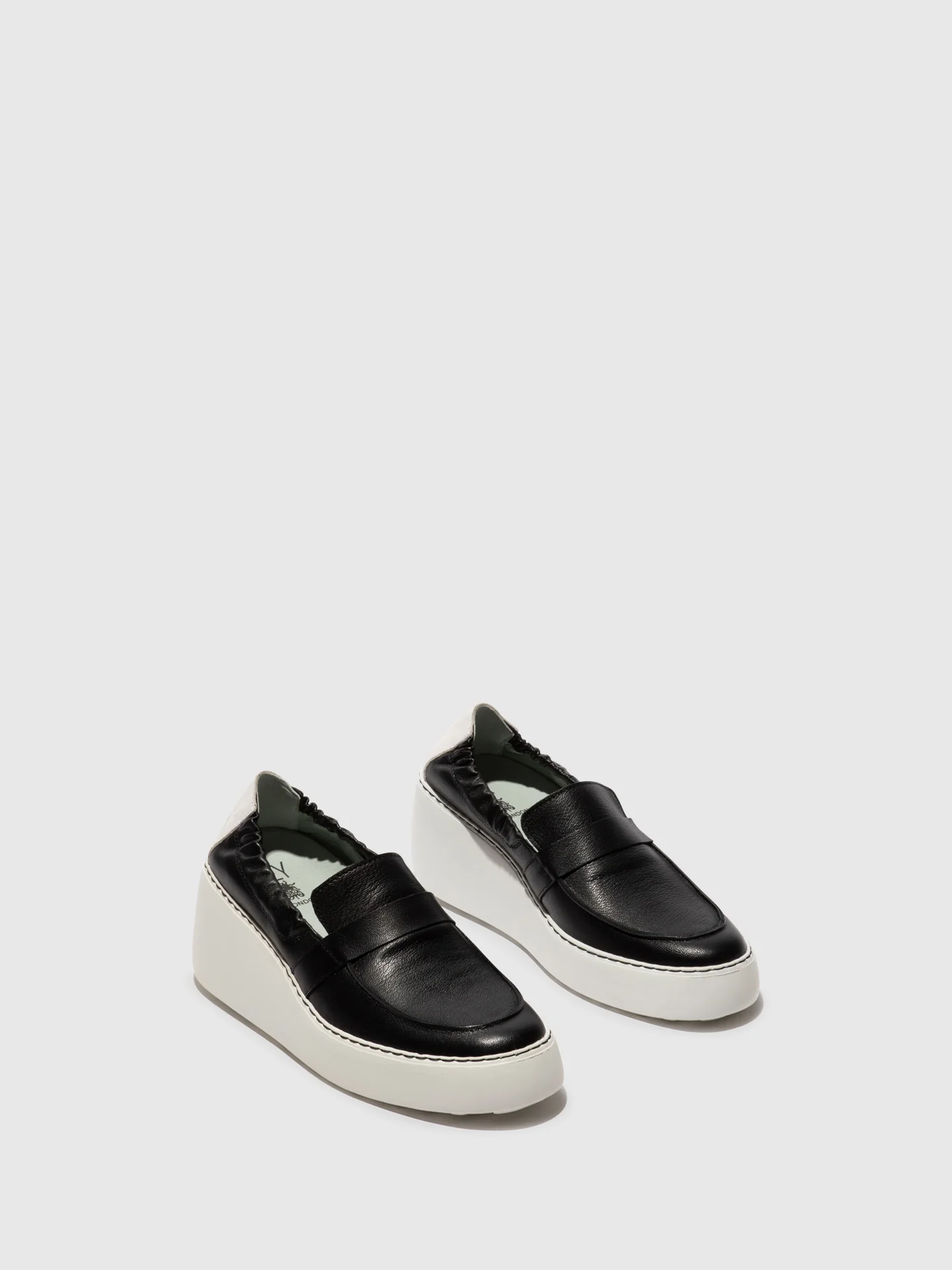 Slip-on Trainers DULI620FLY BLACK/WHITE - Image 2