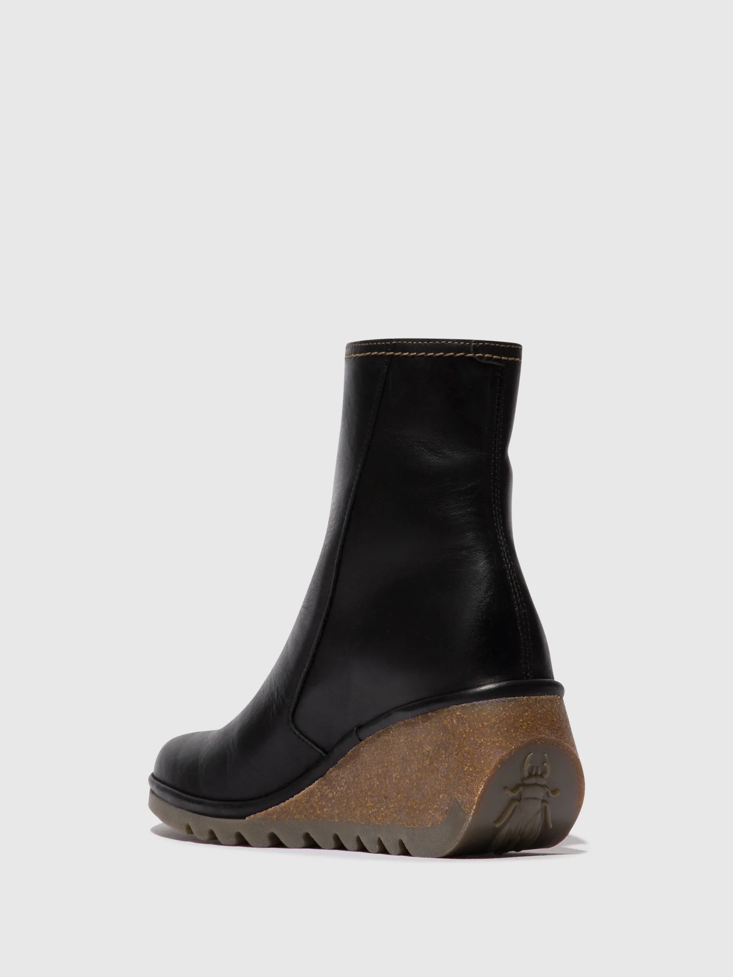 Zip Up Ankle Boots NELA407FLY BLACK - Image 3