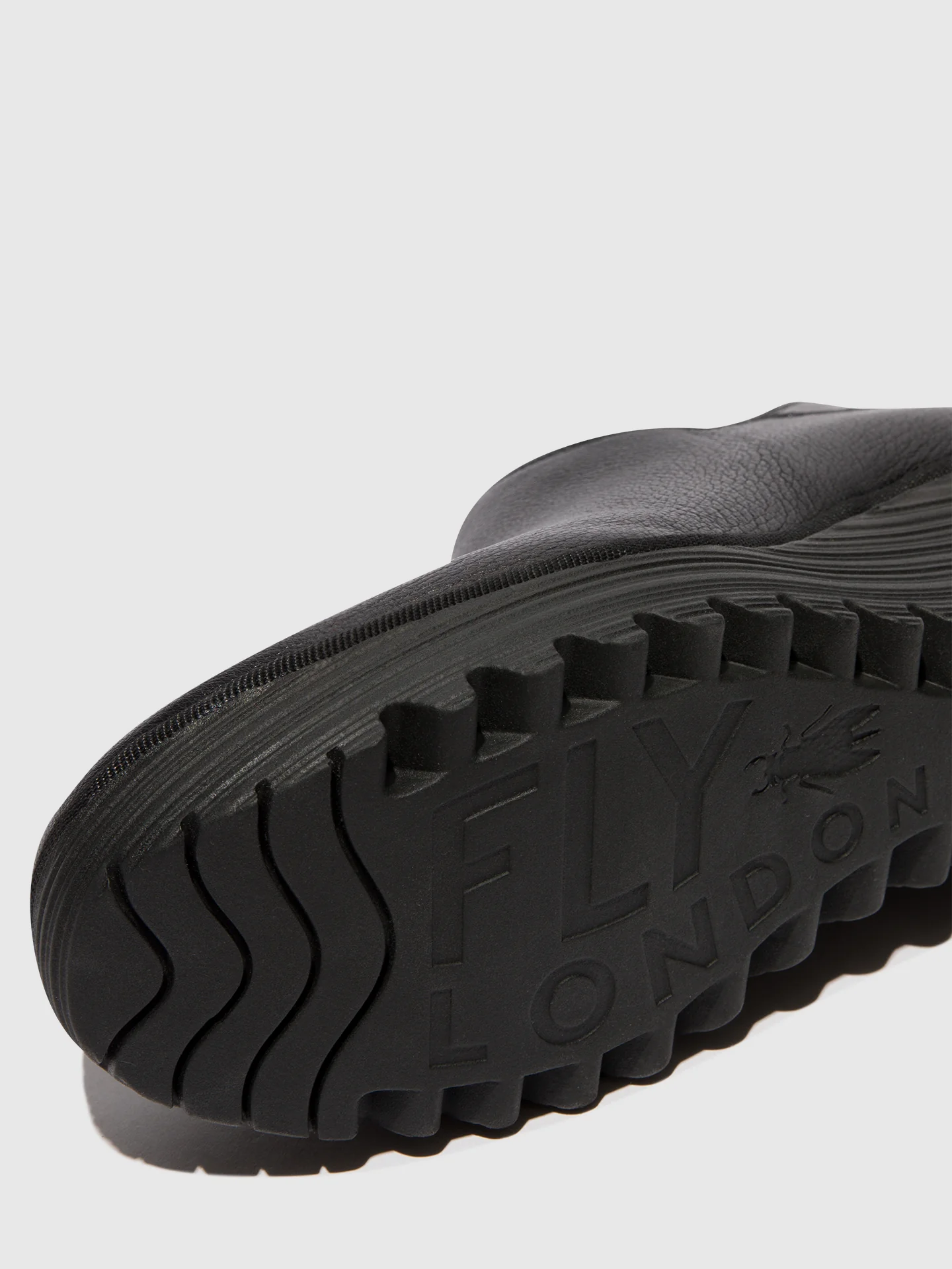 Zip Up Ankle Boots YEGO400FLY BLACK - Image 4