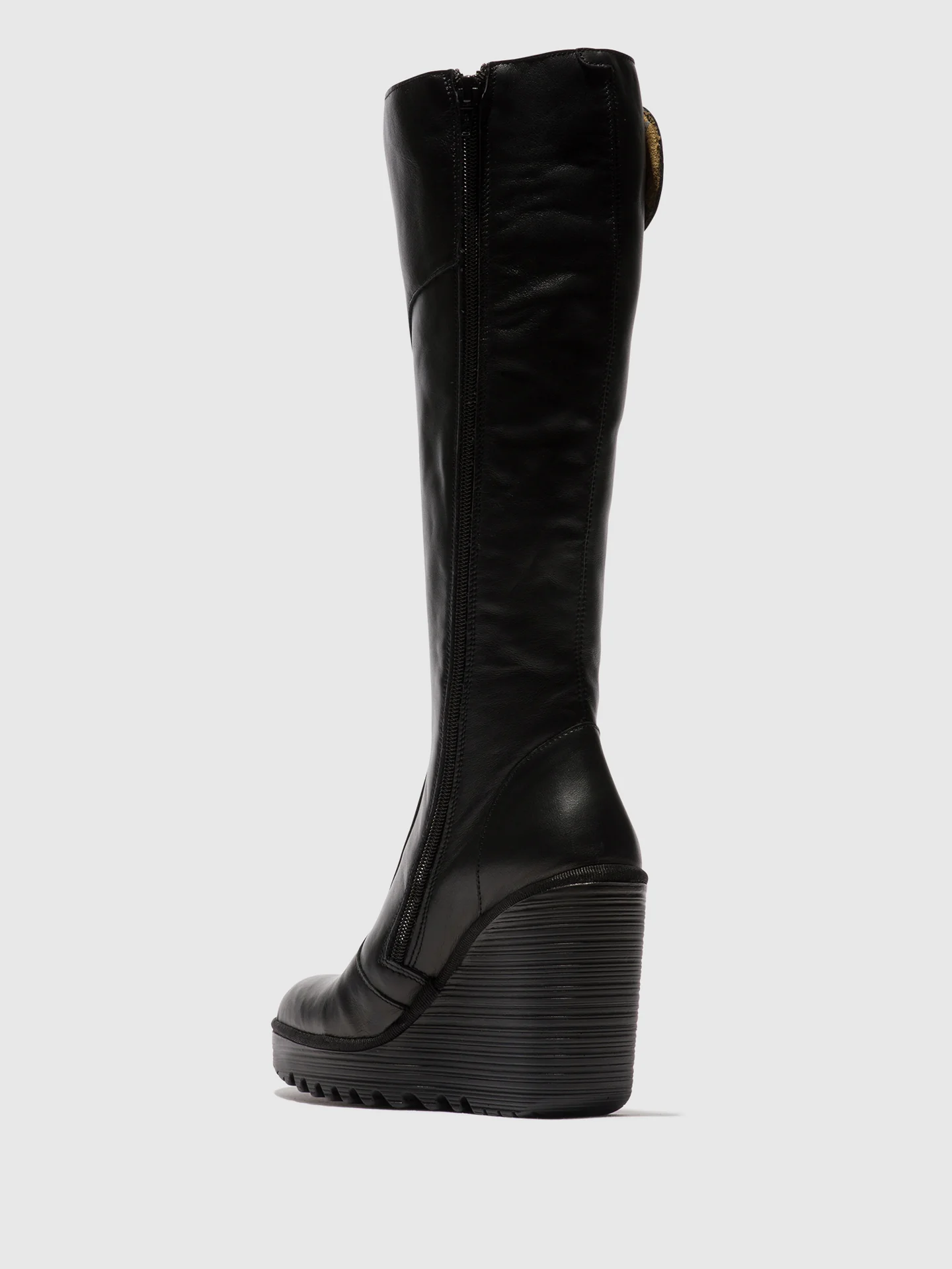 Zip Up Boots DELL464FLY BLACK - Image 3