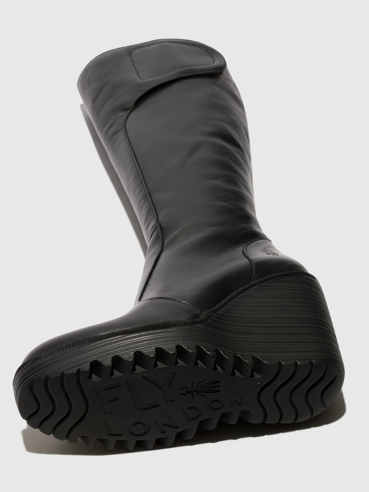 Zip Up Boots DELL464FLY BLACK - Image 4