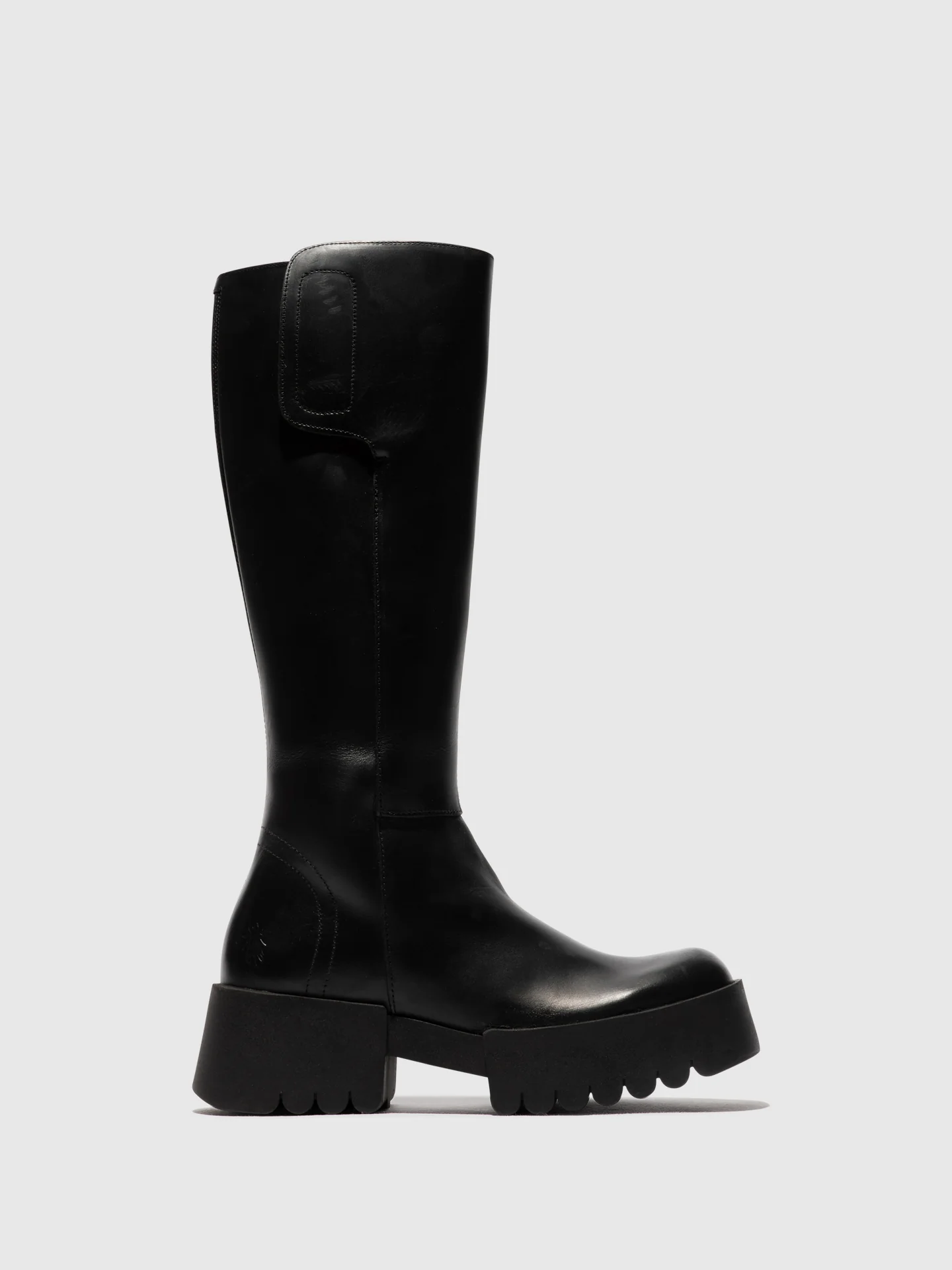 Zip Up Boots EXES009FLY BLACK