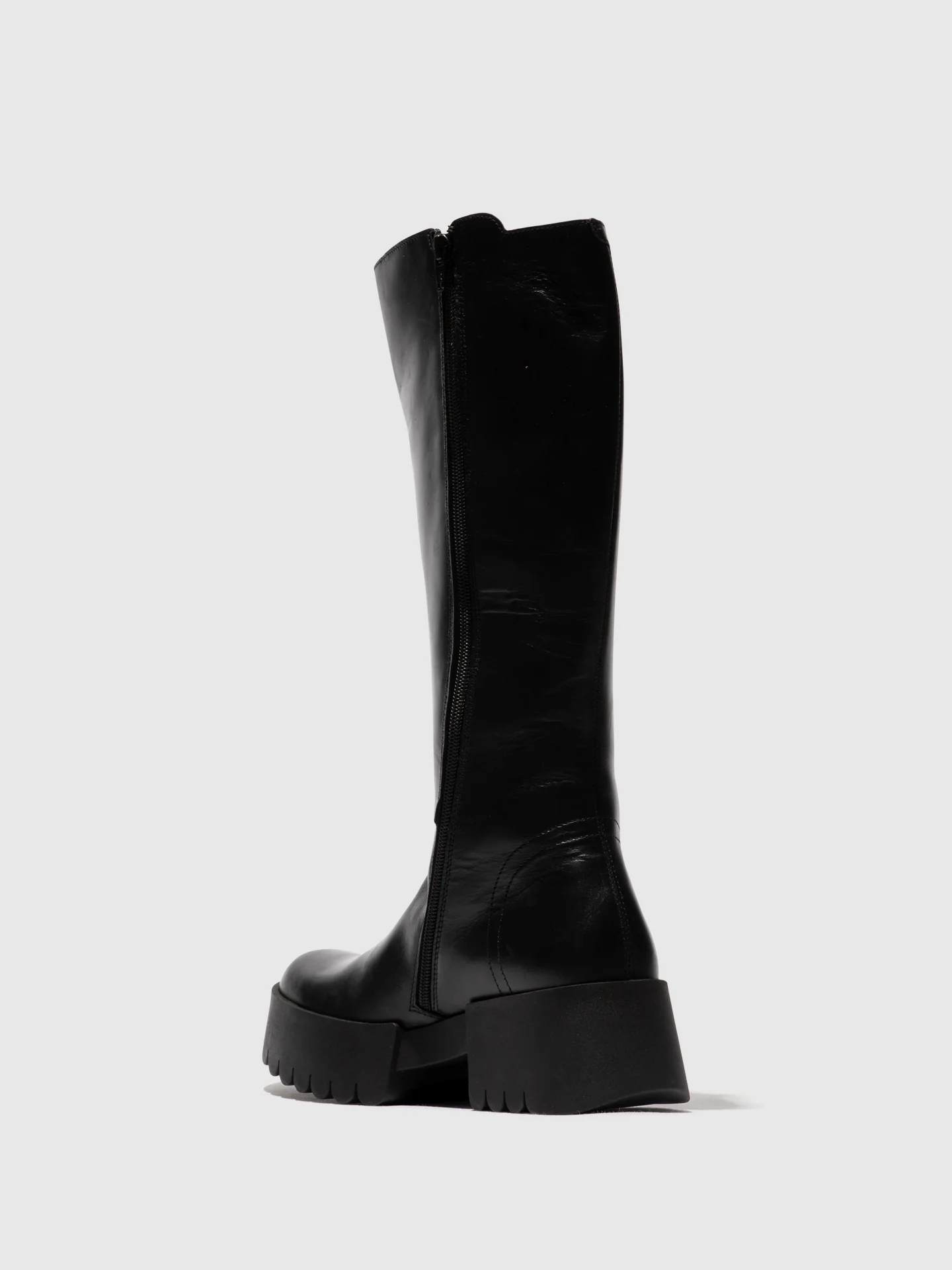 Zip Up Boots EXES009FLY BLACK - Image 3