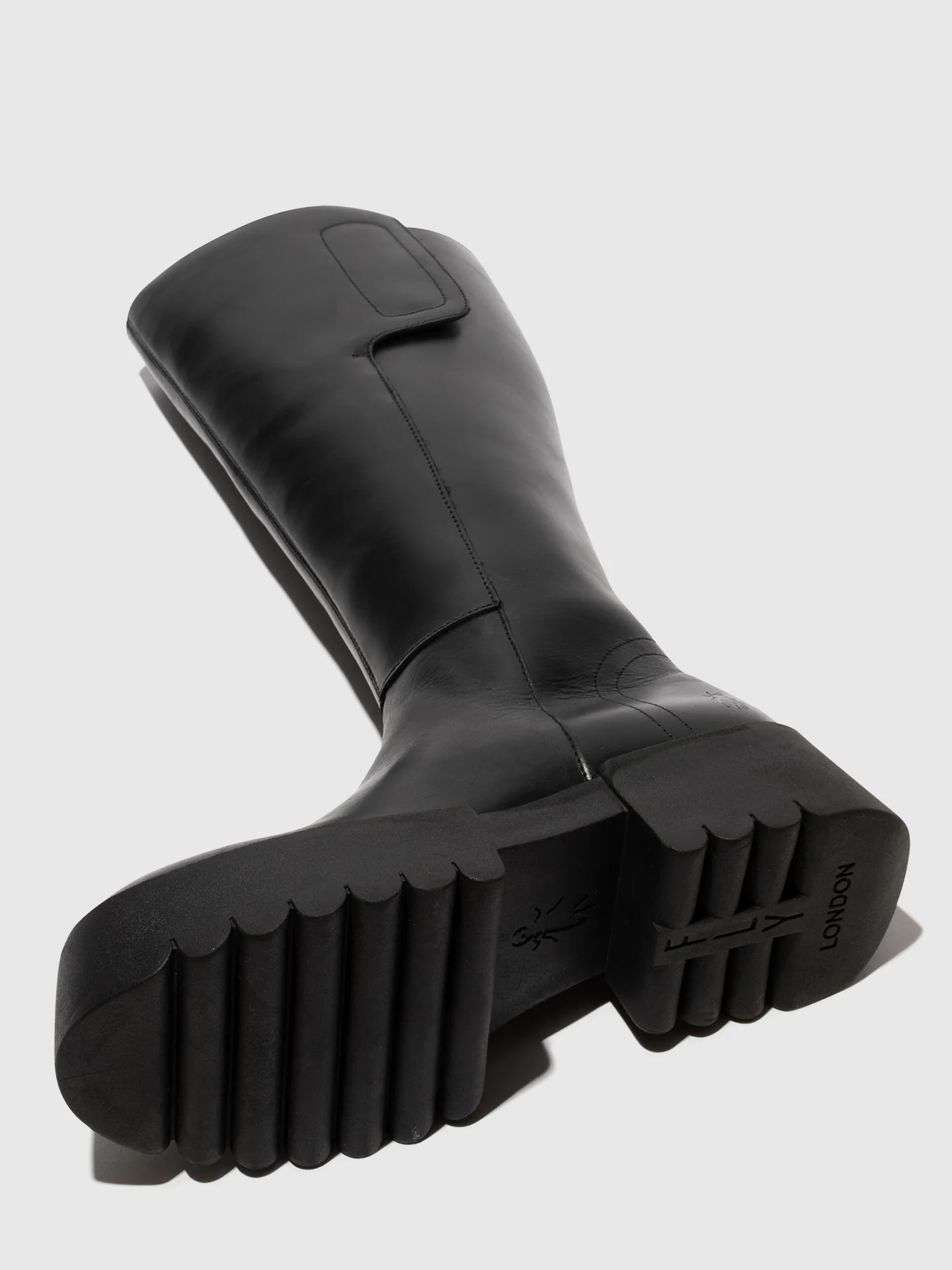 Zip Up Boots EXES009FLY BLACK - Image 4