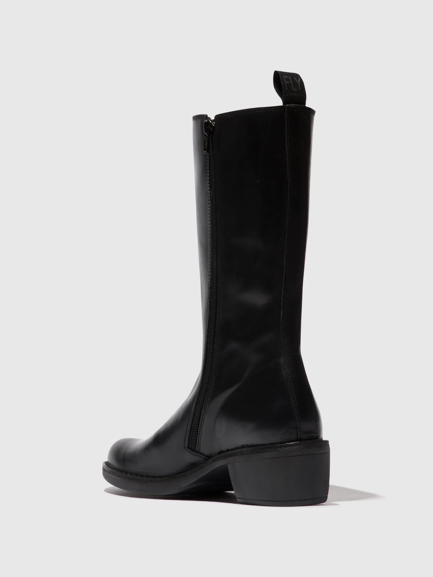 Zip Up Boots MADA081FLY BLACK - Image 3