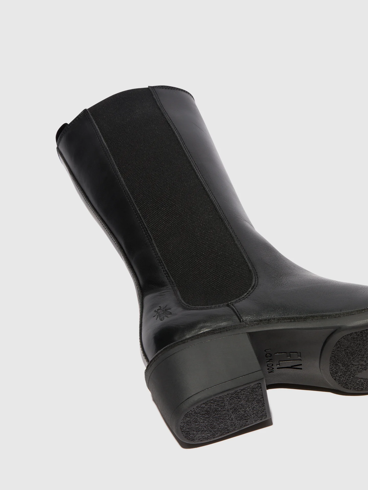 Zip Up Boots MADA081FLY BLACK - Image 4