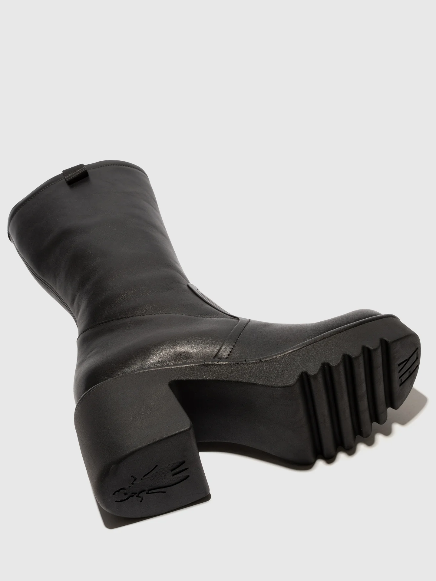 Zip Up Boots MYRE259FLY BLACK - Image 4