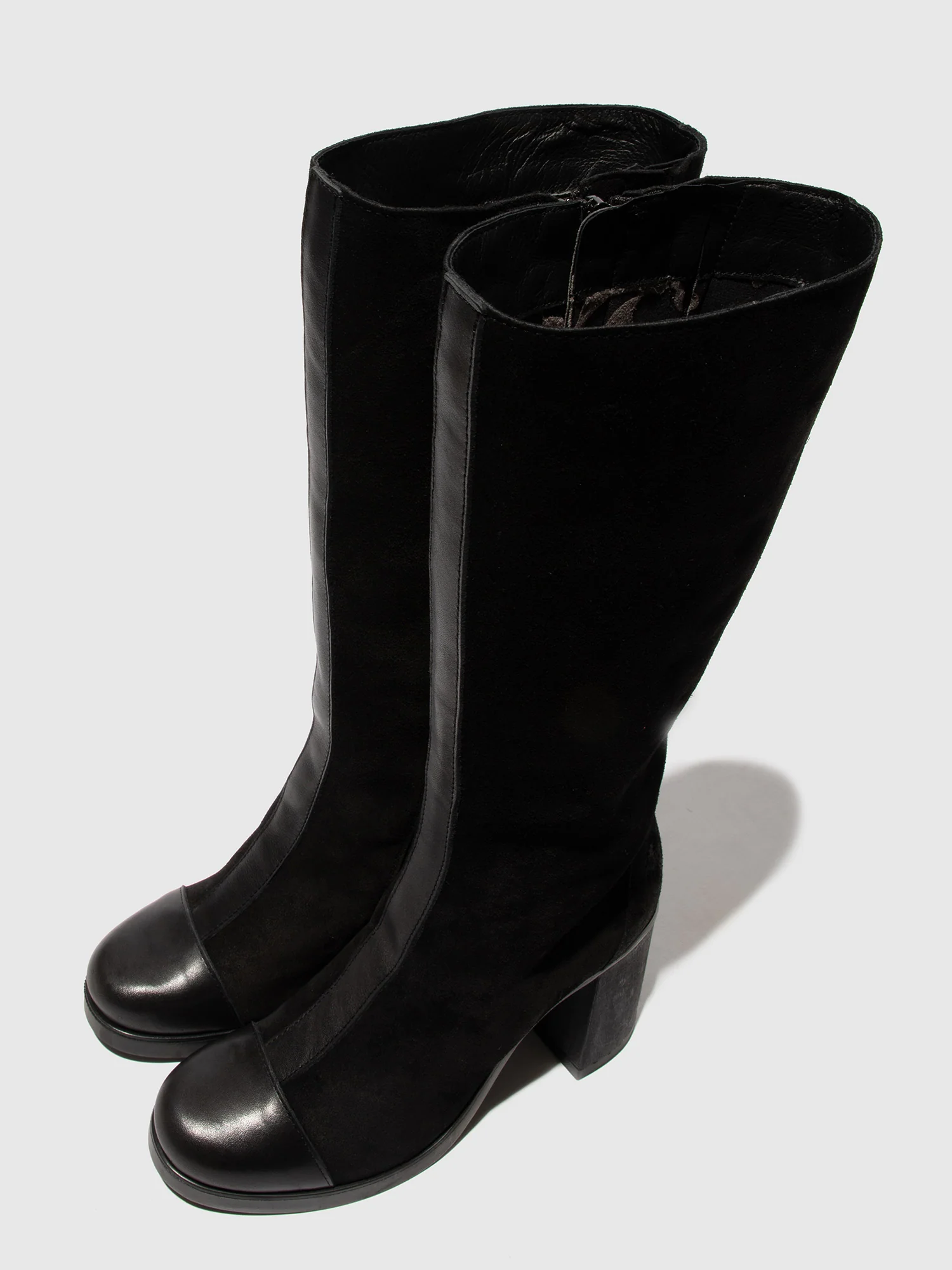 Zip Up Boots SUSI022FLY BLACK - Image 4