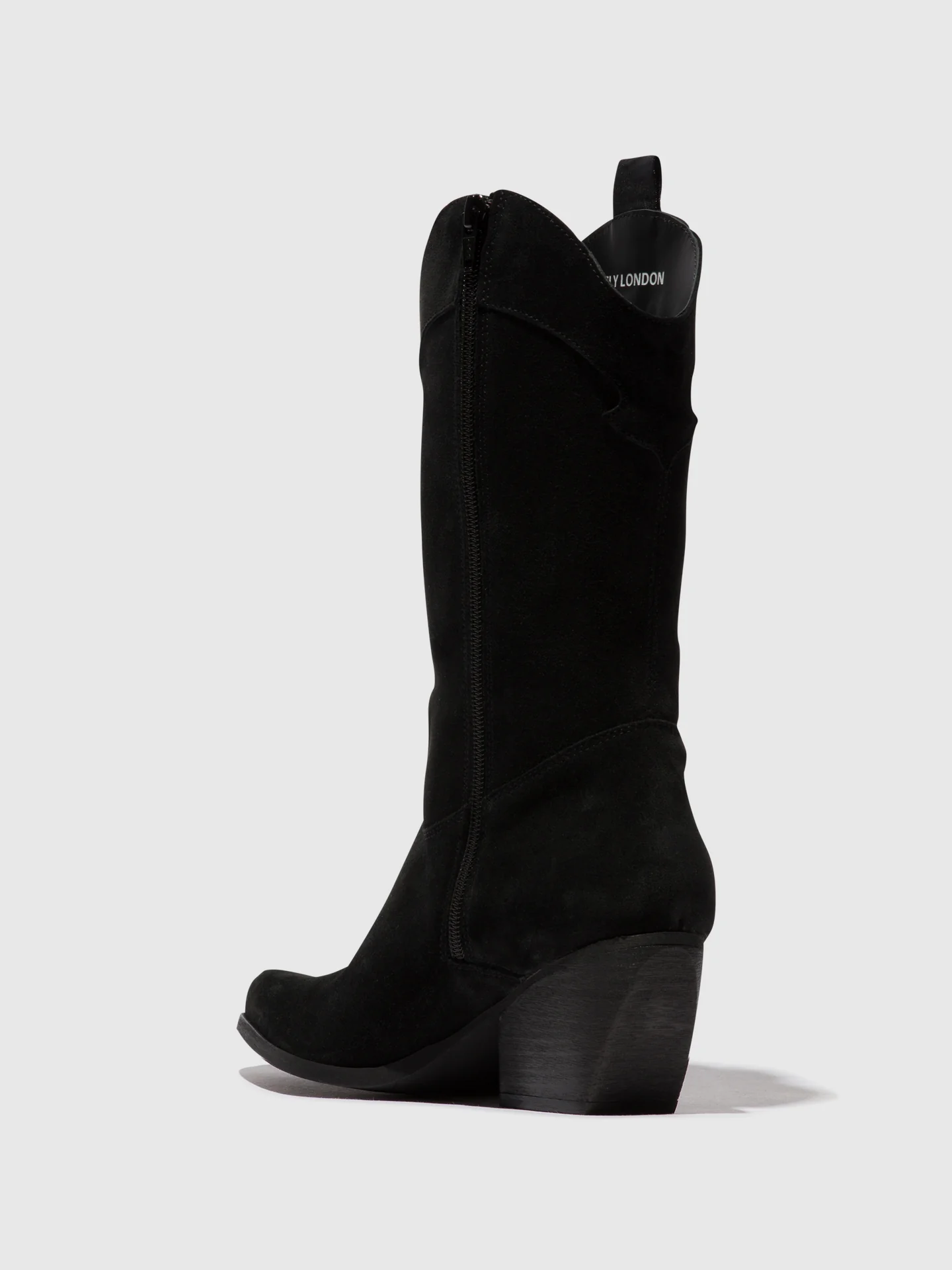 Zip Up Boots TEKE906FLY BLACK - Image 3