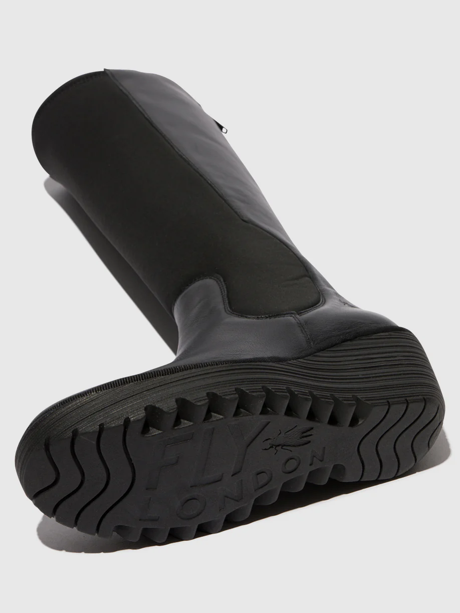 Zip Up Boots YOJA401FLY BLACK - Image 4